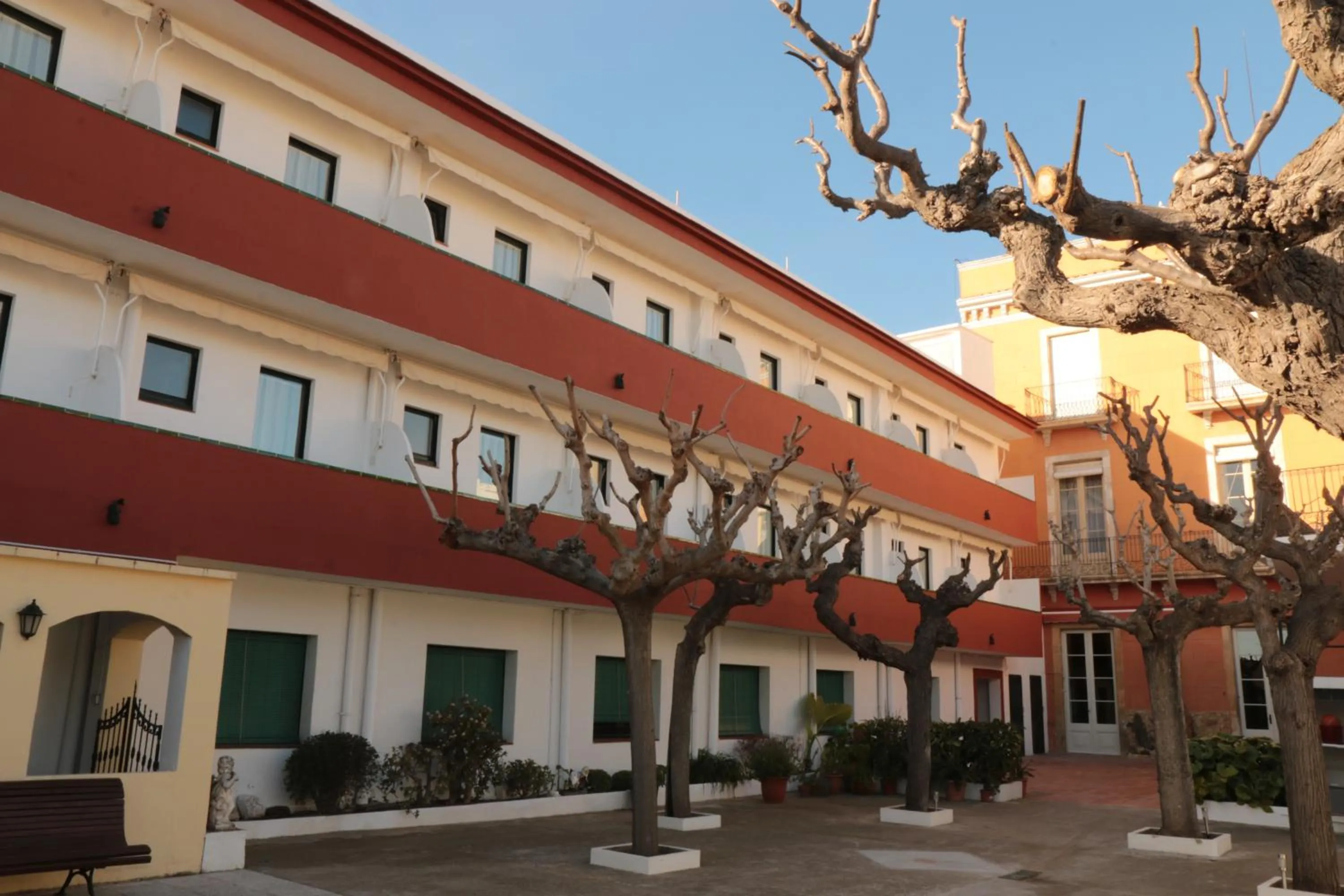 Garden in Hostal Plaja i Pati de Can Plaja