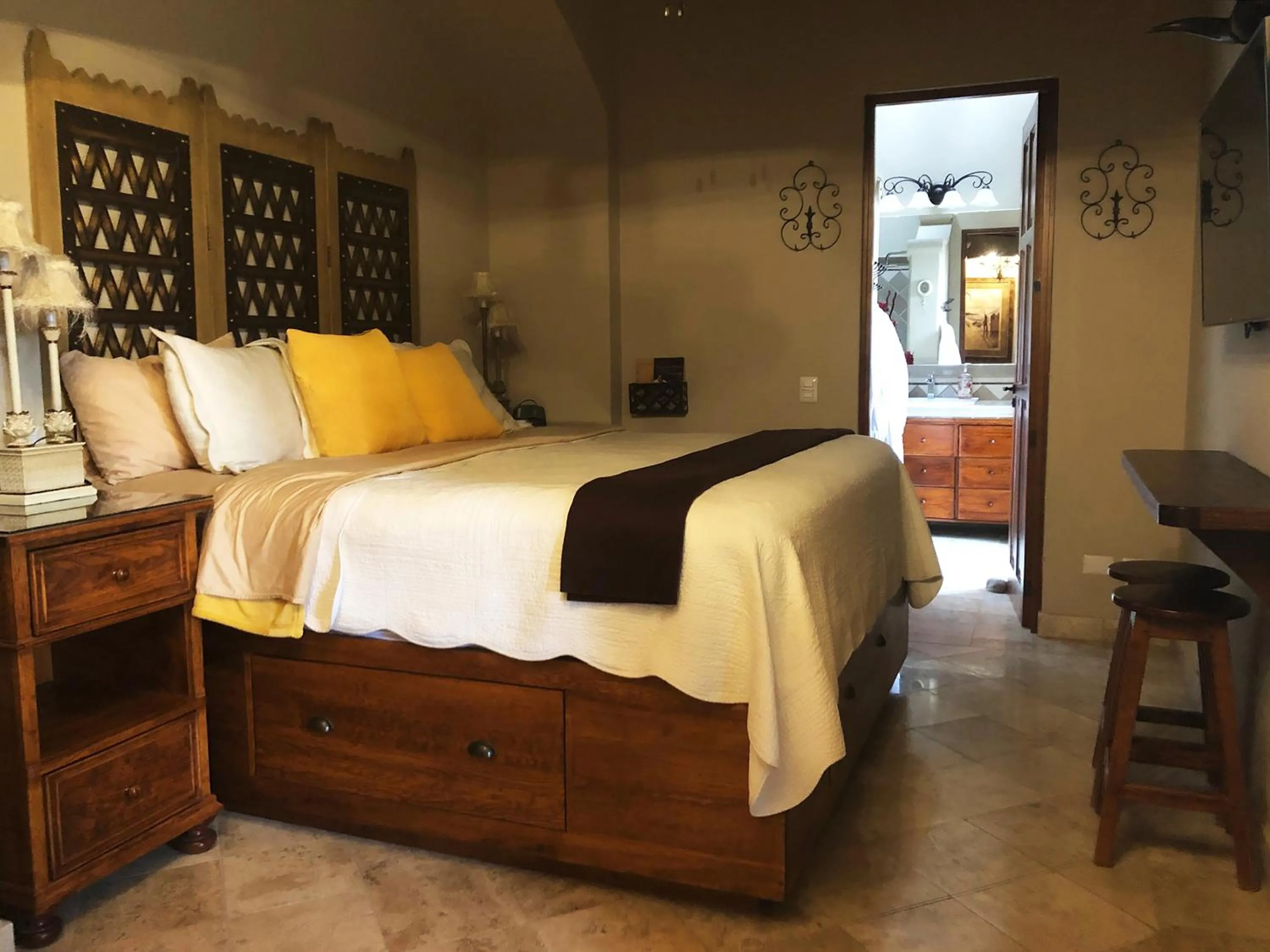 Bed in Casa Grande Luxury Boutique Hotel