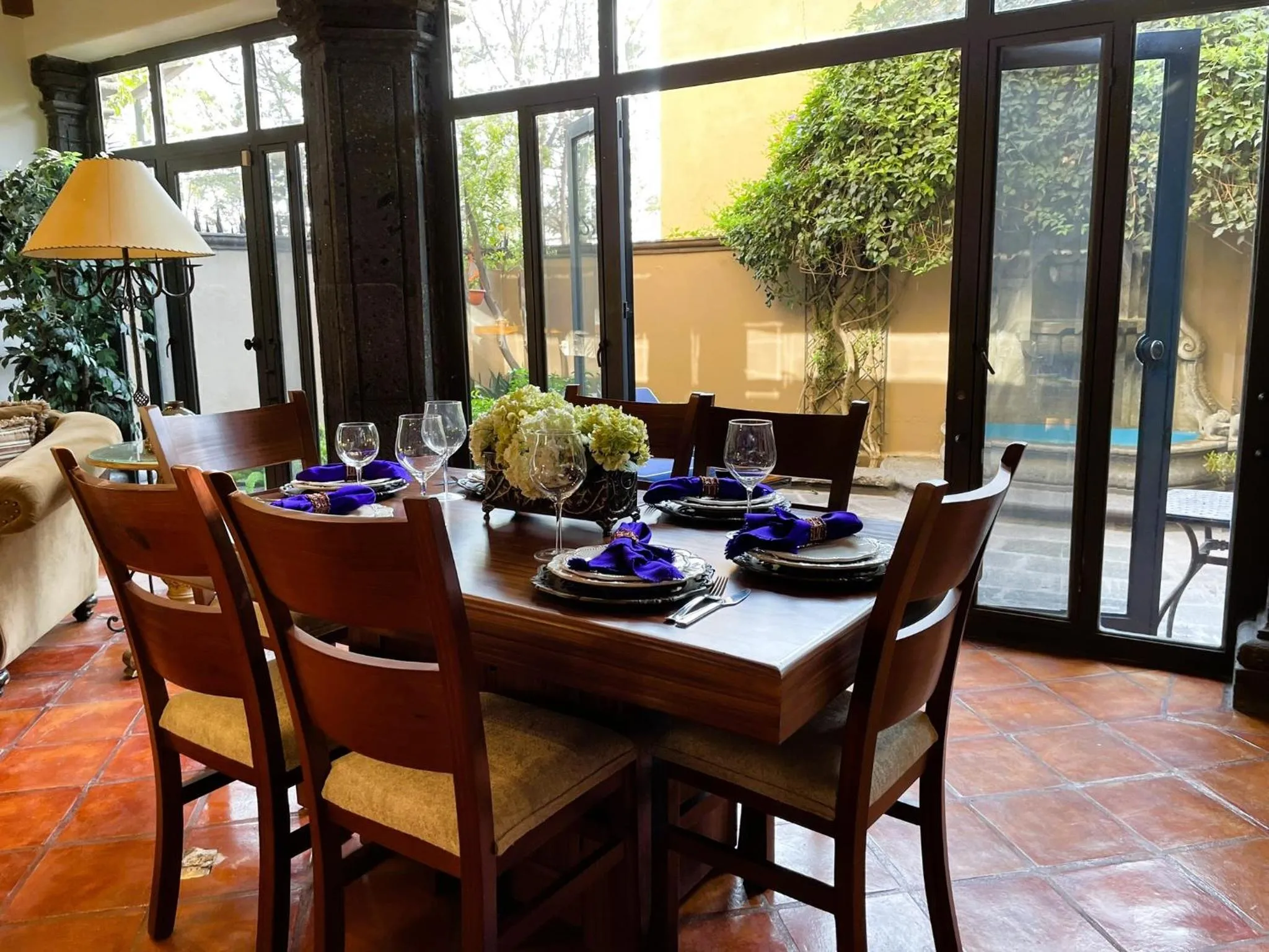 Patio in Casa Grande Luxury Boutique Hotel