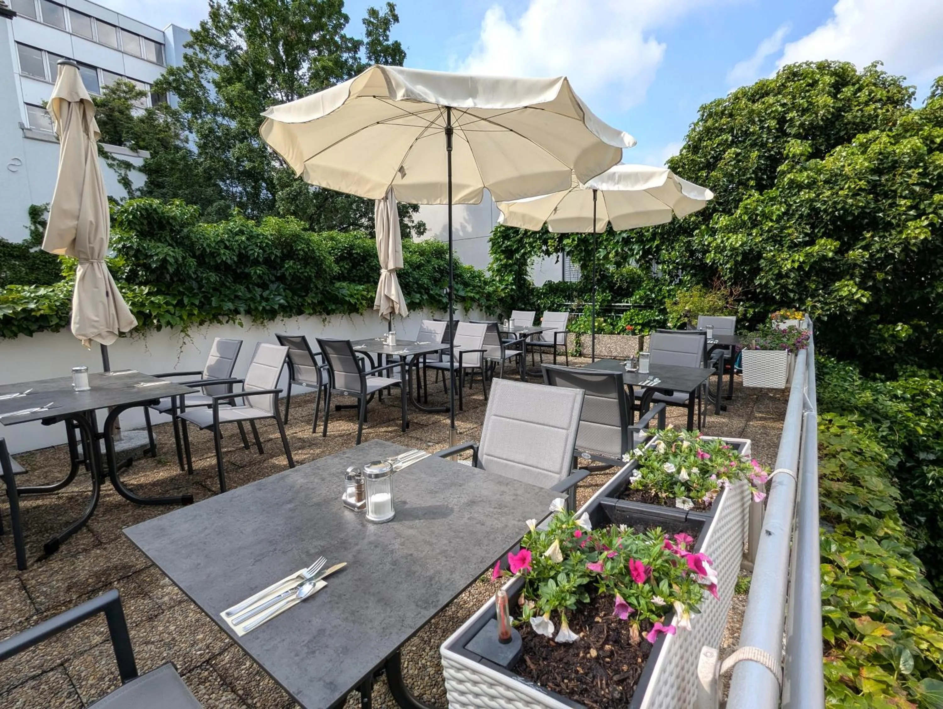 Patio in City Hotel Stuttgart