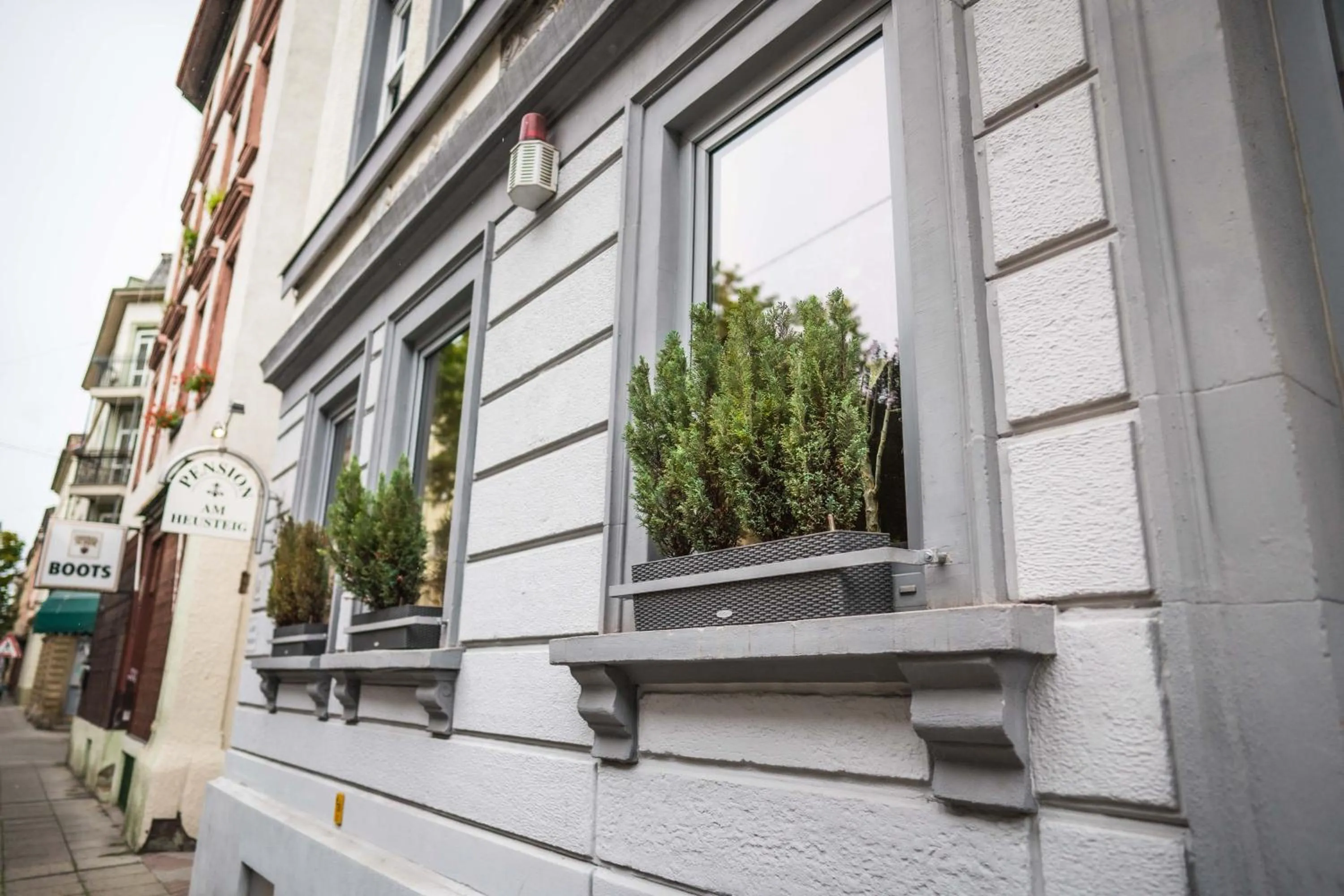 Facade/entrance in Pension am Heusteig