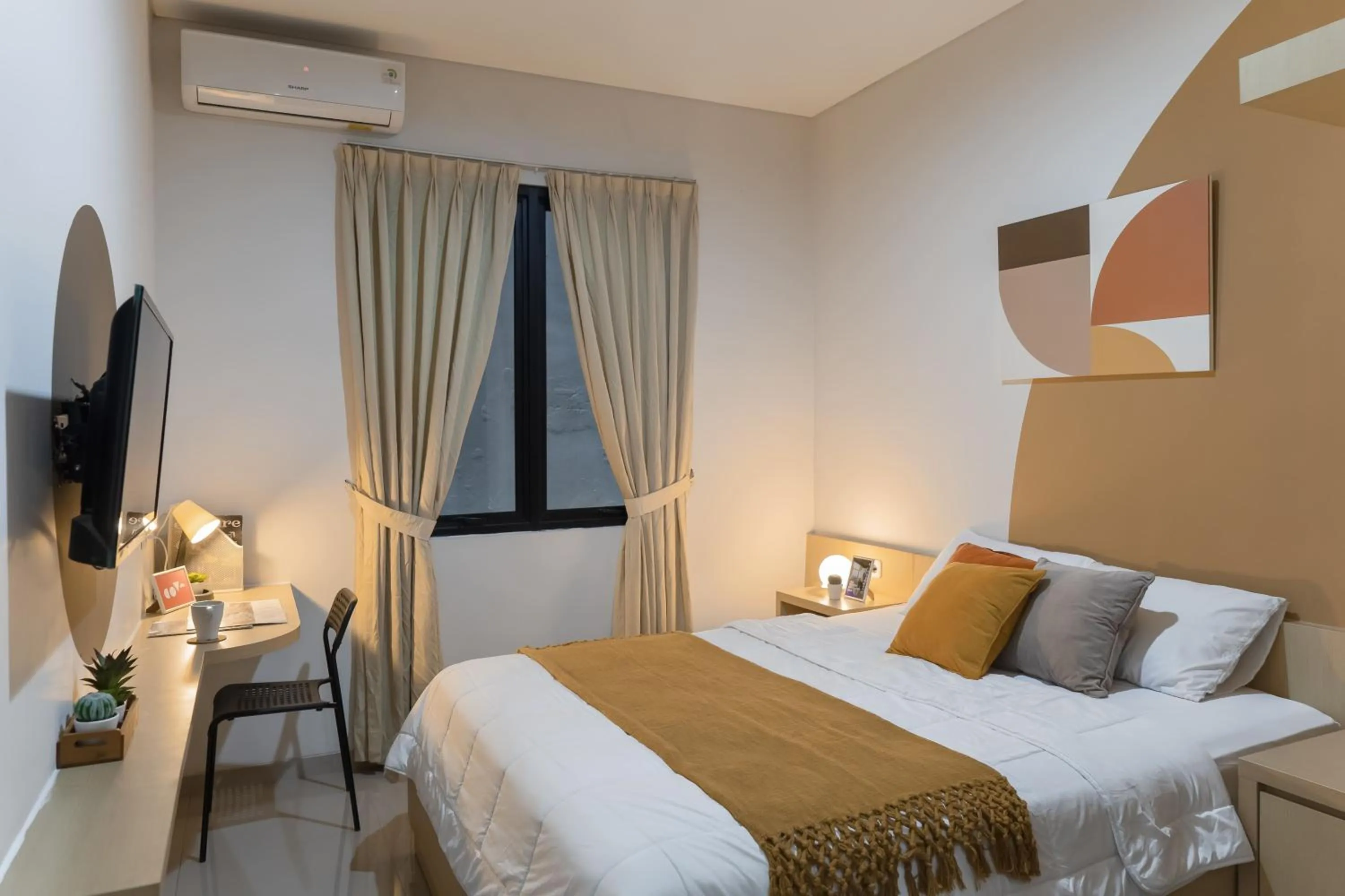 Bed in Cove Urooms Panglima Polim