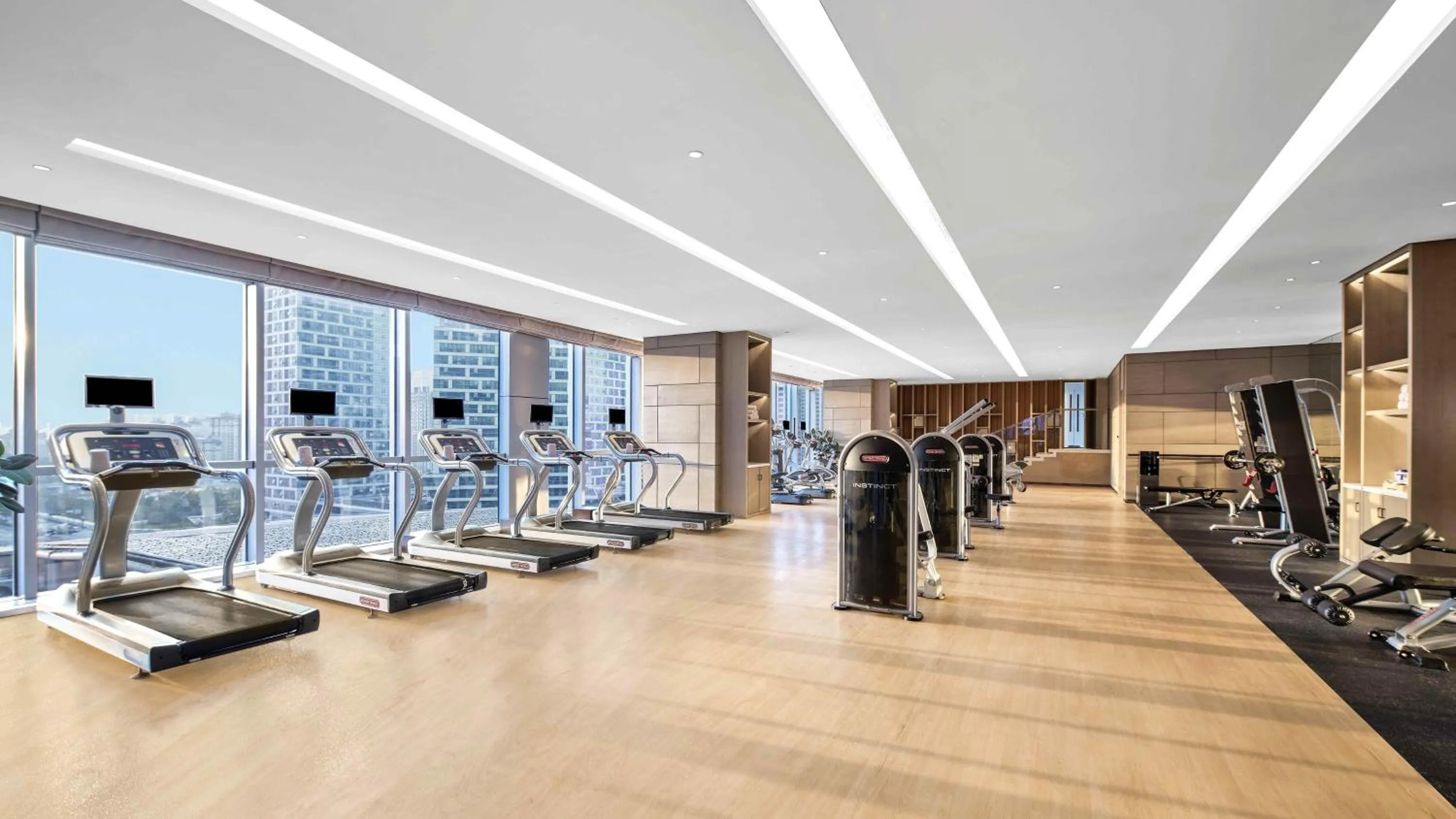 Fitness centre/facilities in Vignette Collection Hangzhou Huaxia Center Hotel by IHG
