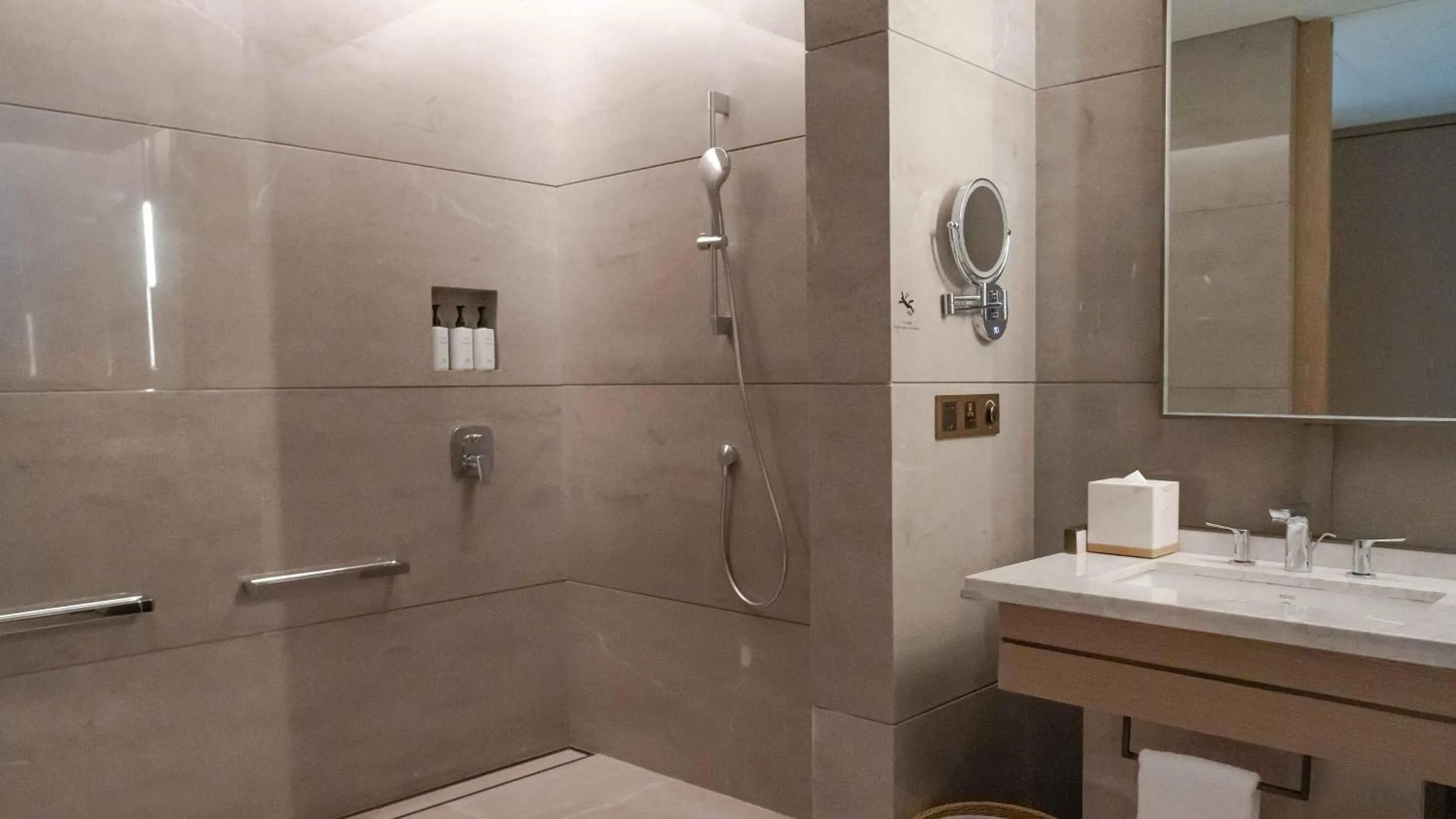 Shower in Vignette Collection Hangzhou Huaxia Center Hotel by IHG