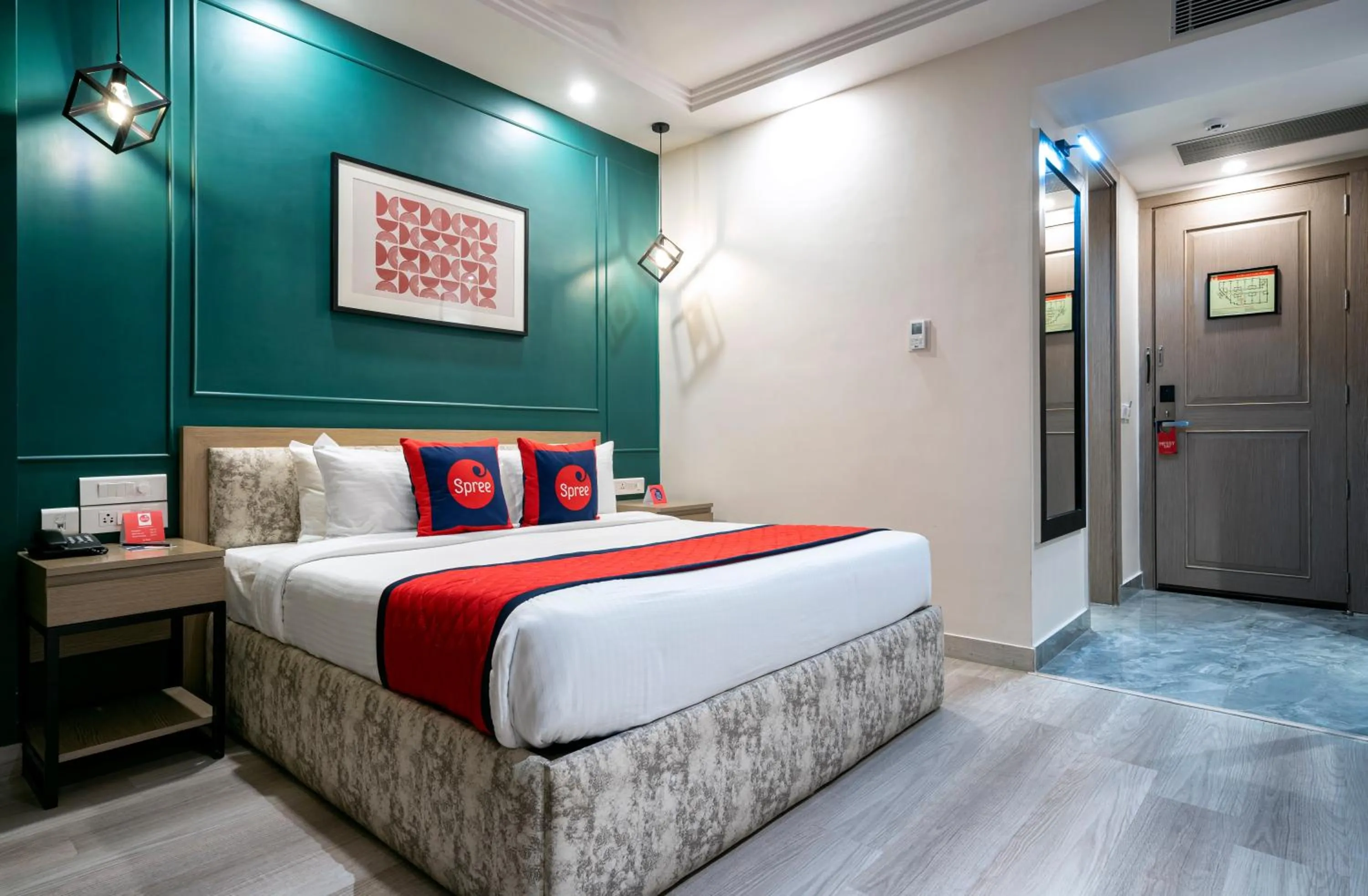 Bed in Spree Hotel Kriday at Rajpur Road, Dehradun