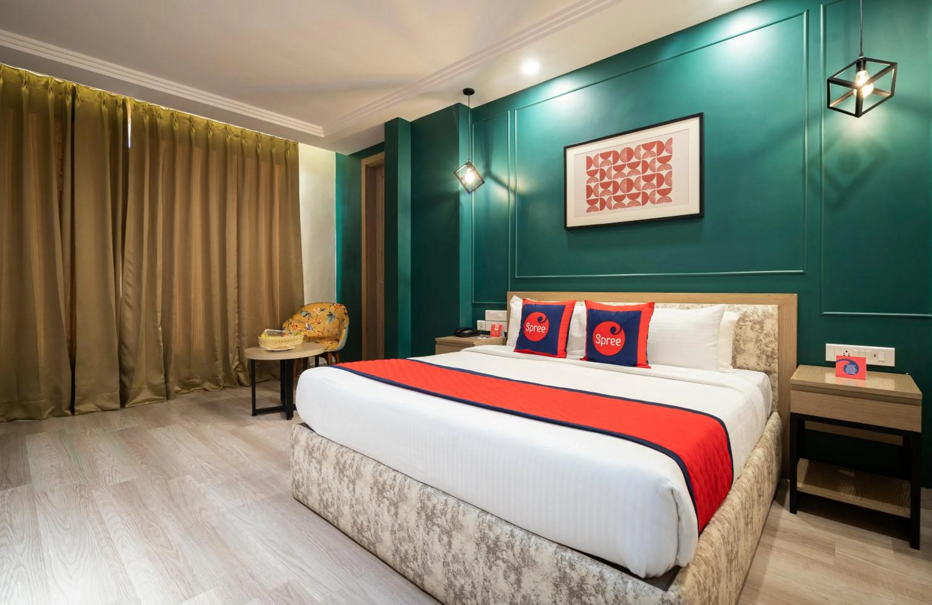 Bed in Spree Hotel Kriday at Rajpur Road, Dehradun