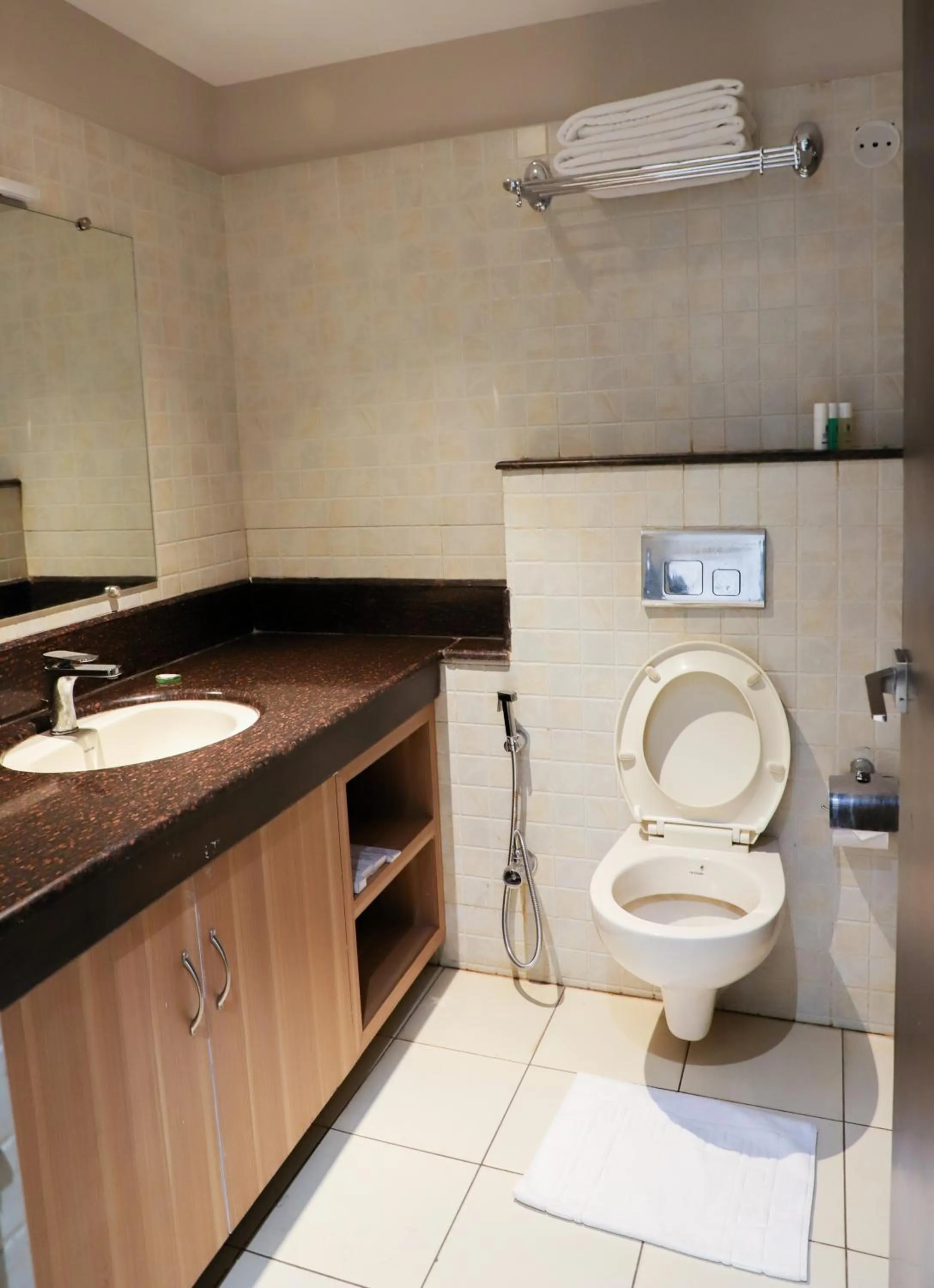 Bathroom in juSTa Palampur Resort & Convention Centre