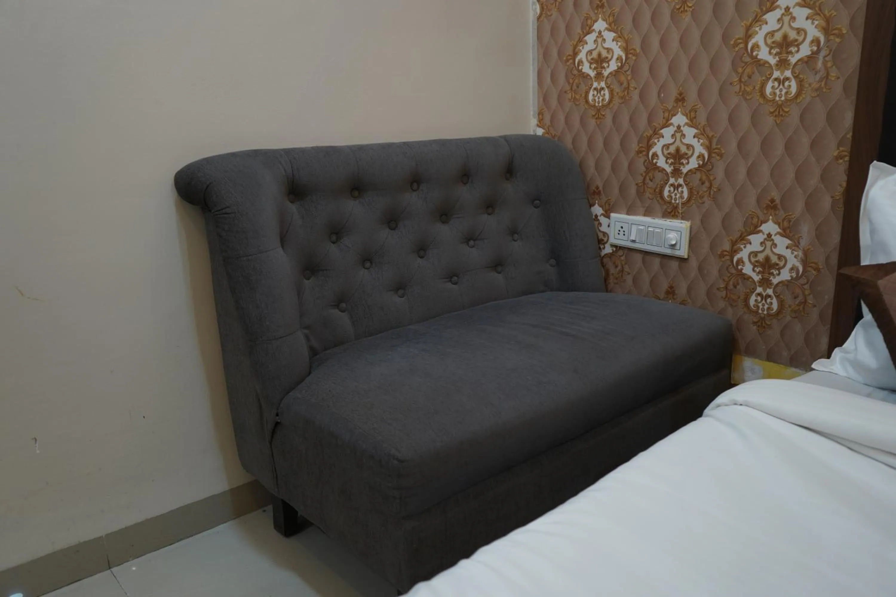 Bed in Hotel Shubhshree