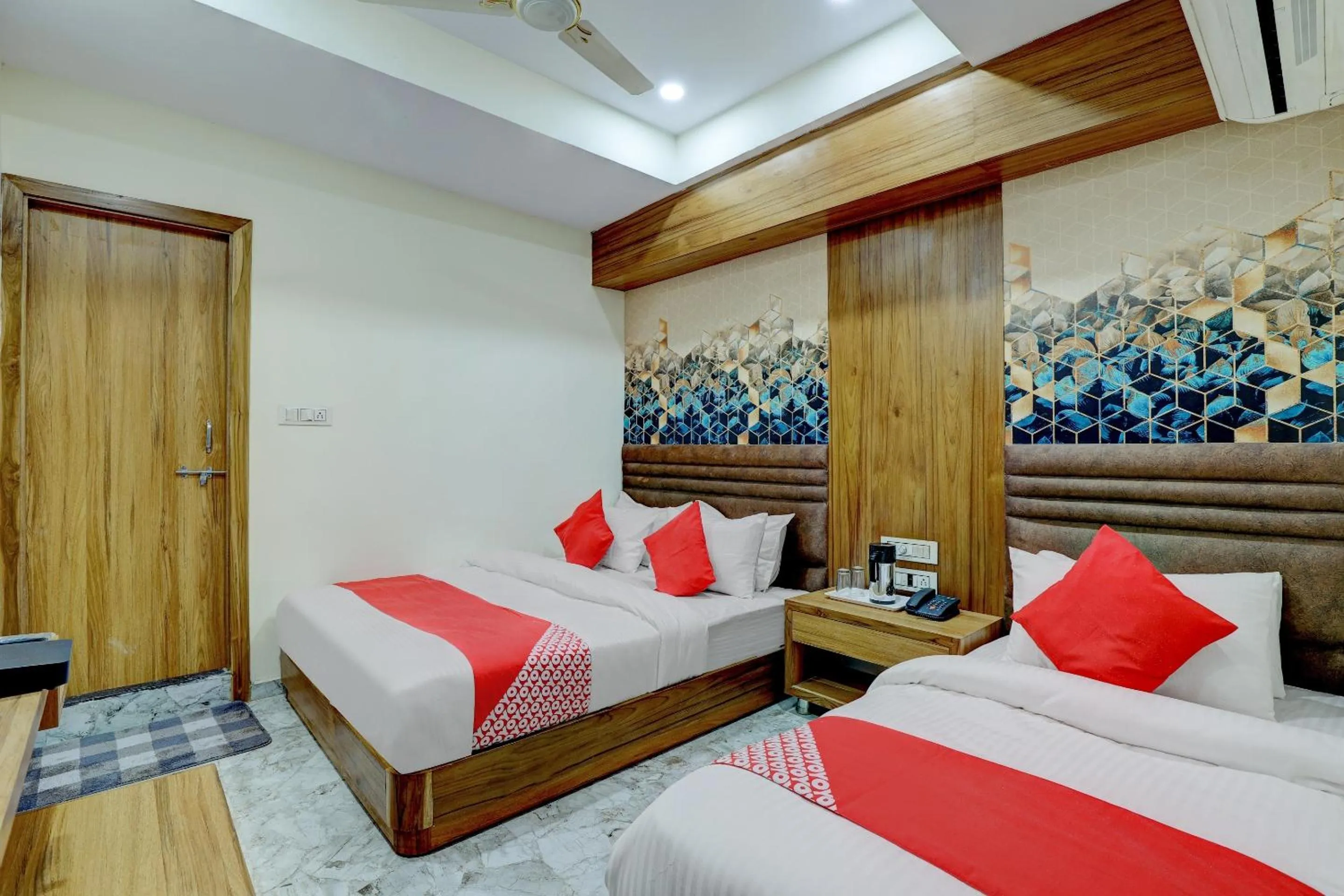 Bedroom in Hotel O Sai Villa