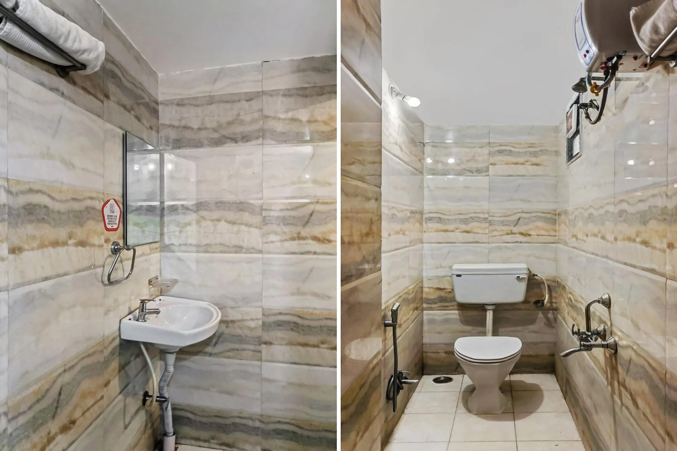 Bathroom in Hotel O Log Inn Plaza