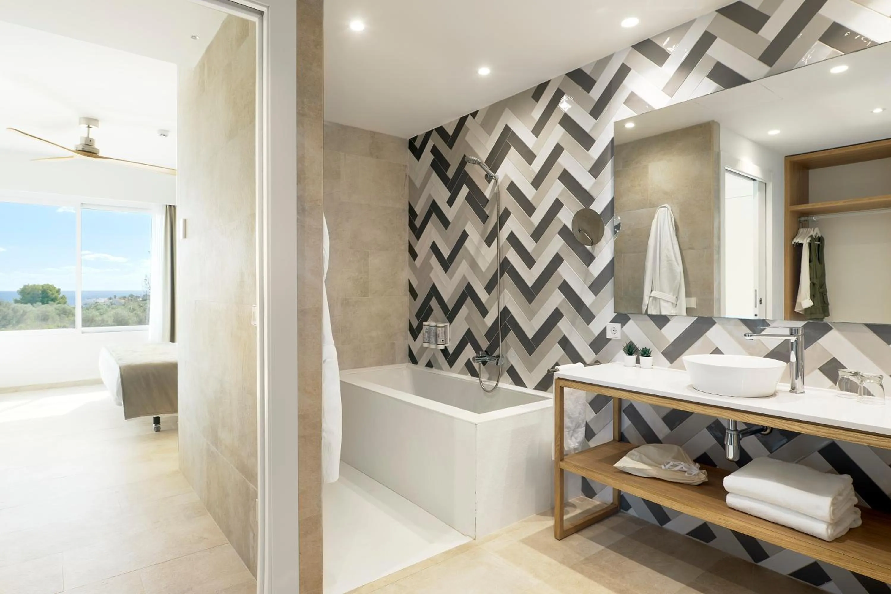 Bathroom in Iberostar Waves Cala Domingos All Inclusive