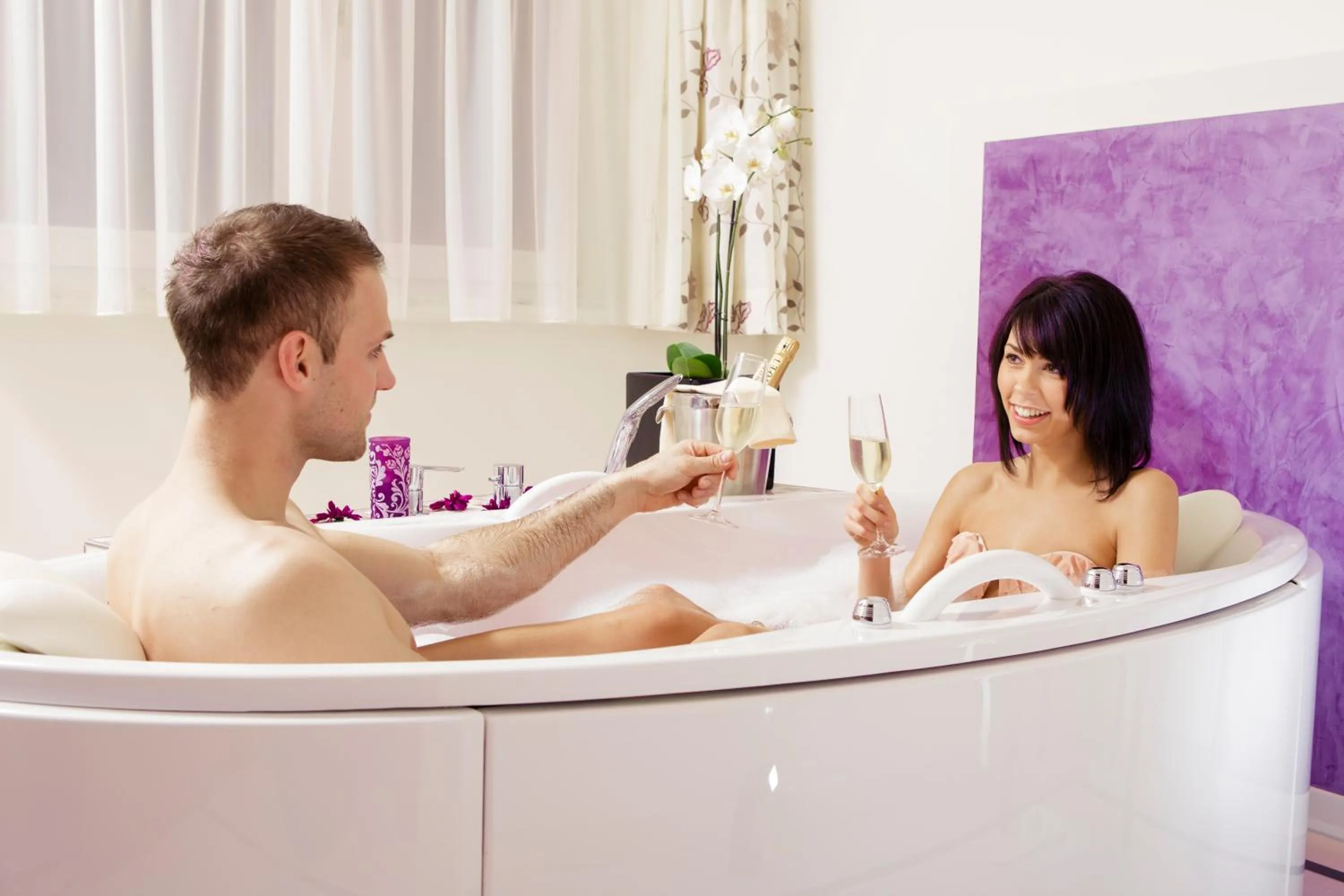 Hot Tub in Wohlfühlhotel Bercher