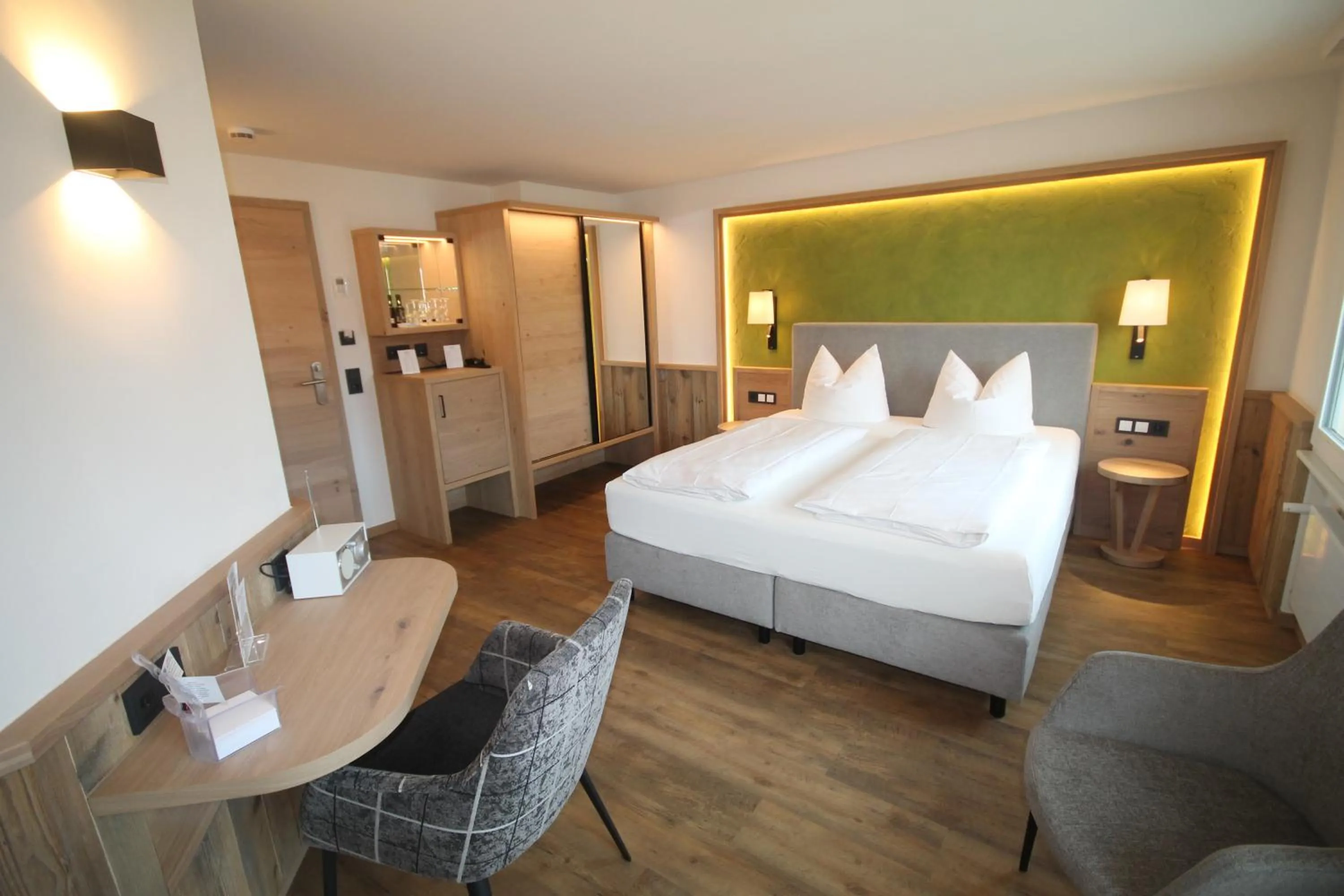 Photo of the whole room, Bed in Wohlfühlhotel Bercher