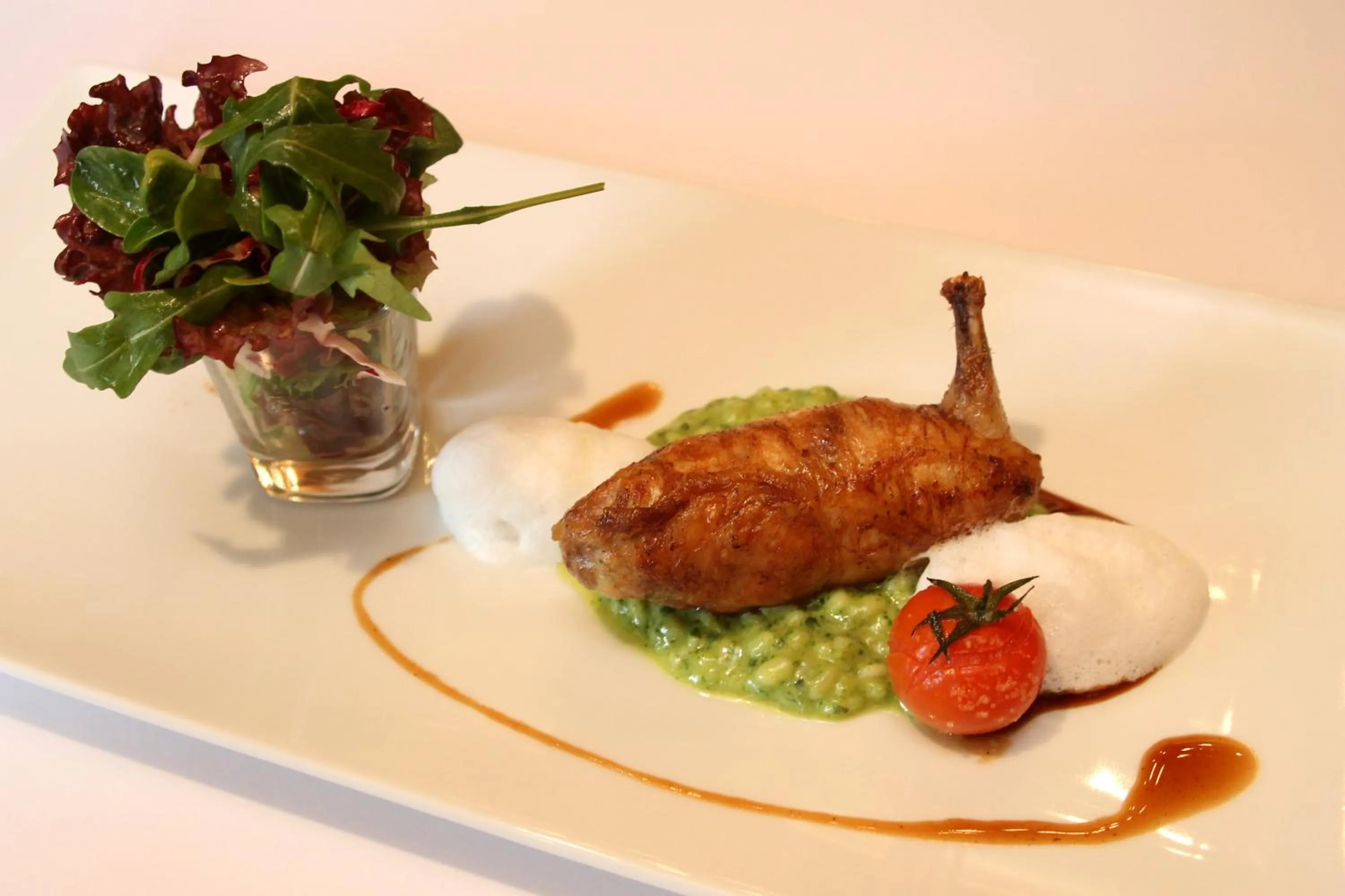 Food close-up in Wohlfühlhotel Bercher