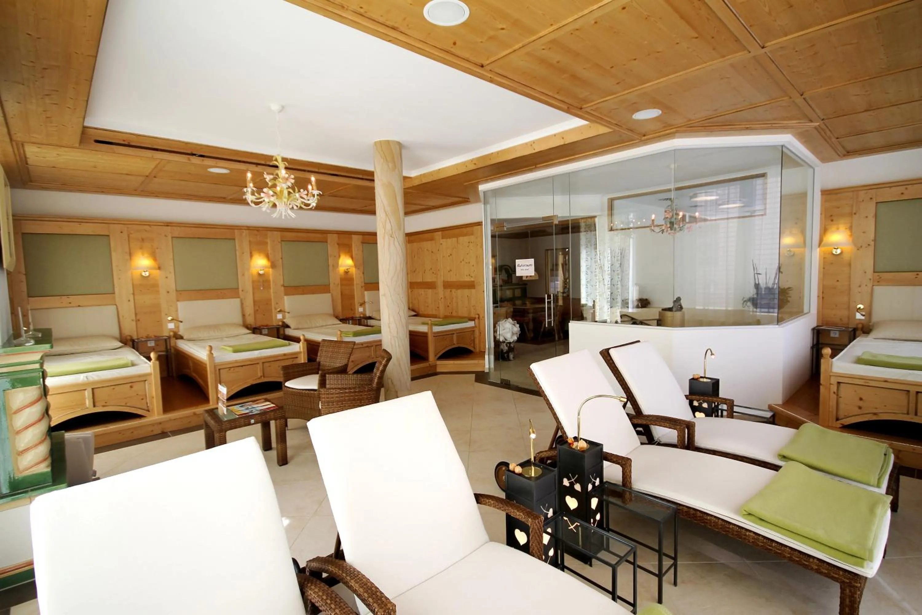 Spa and wellness centre/facilities in Wohlfühlhotel Bercher