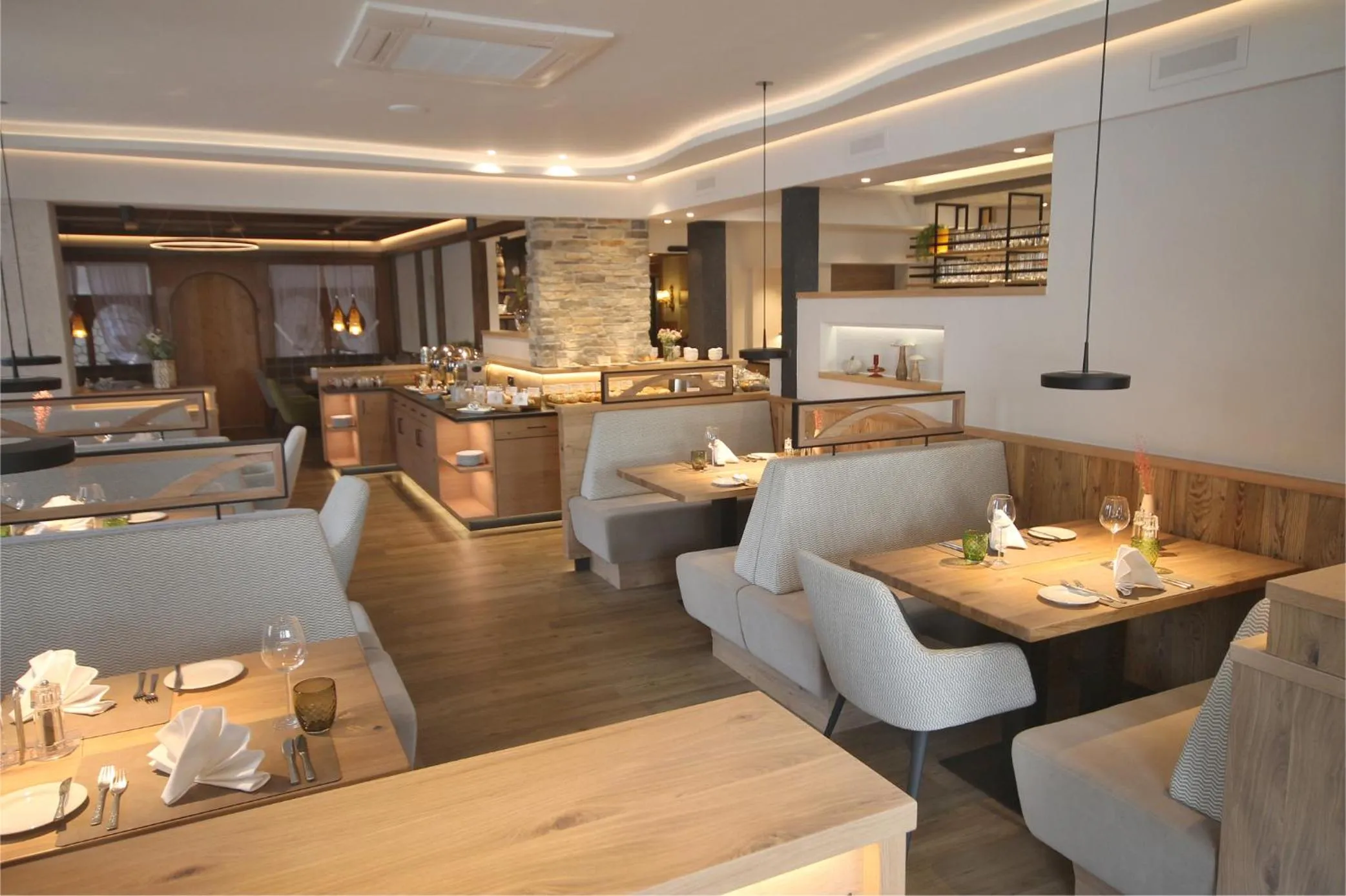 Restaurant/places to eat in Wohlfühlhotel Bercher