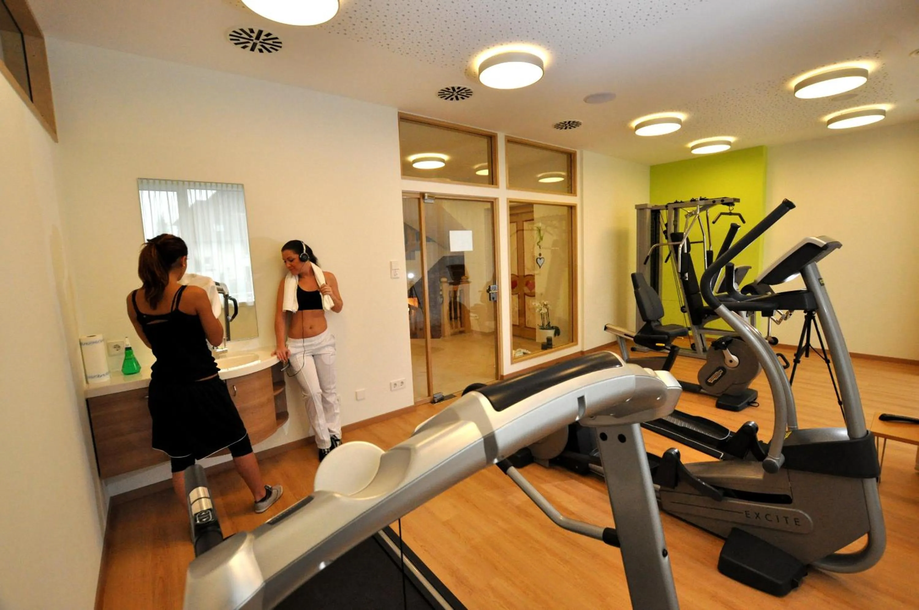 Fitness centre/facilities in Wohlfühlhotel Bercher