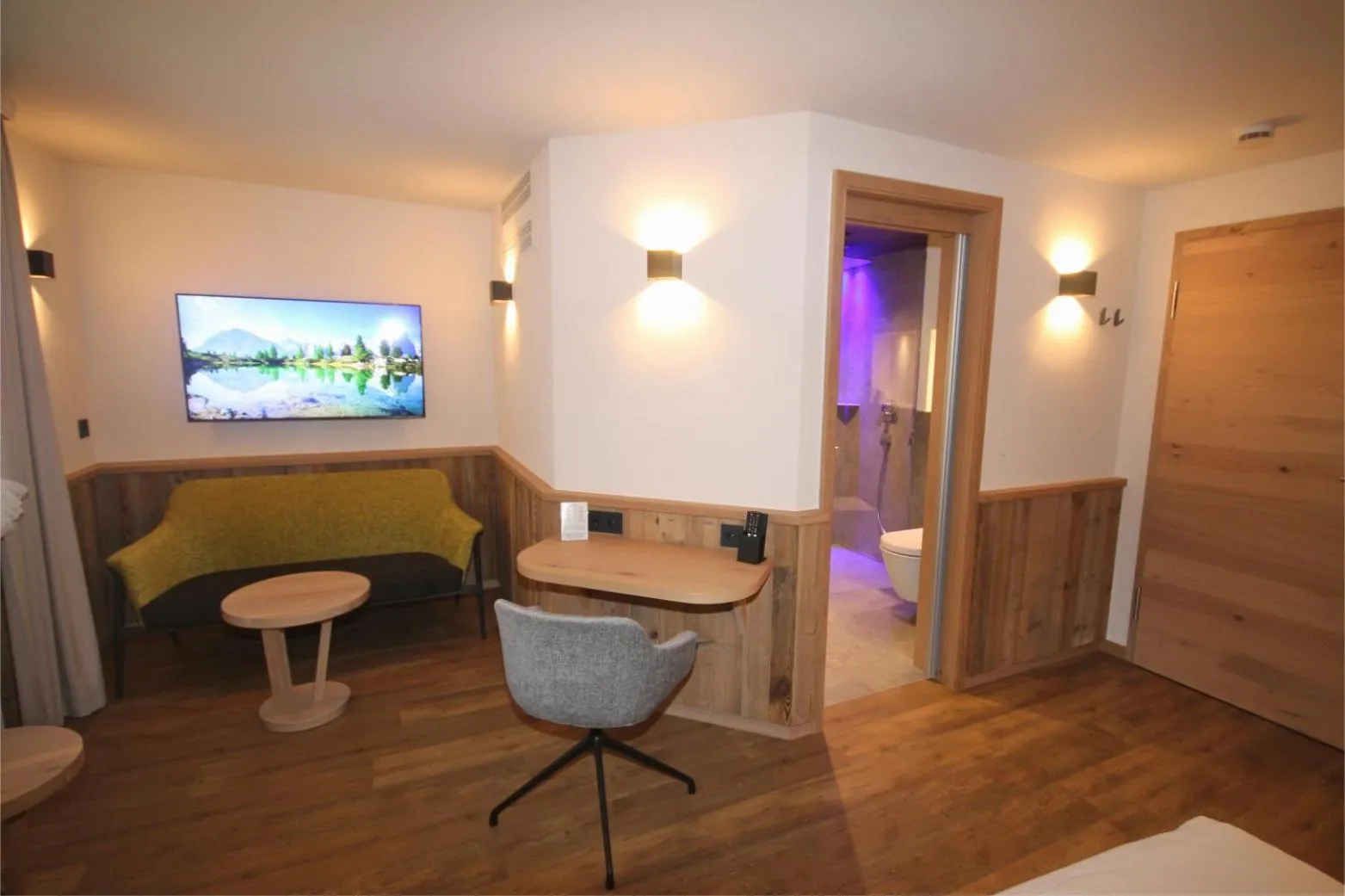 Seating area in Wohlfühlhotel Bercher