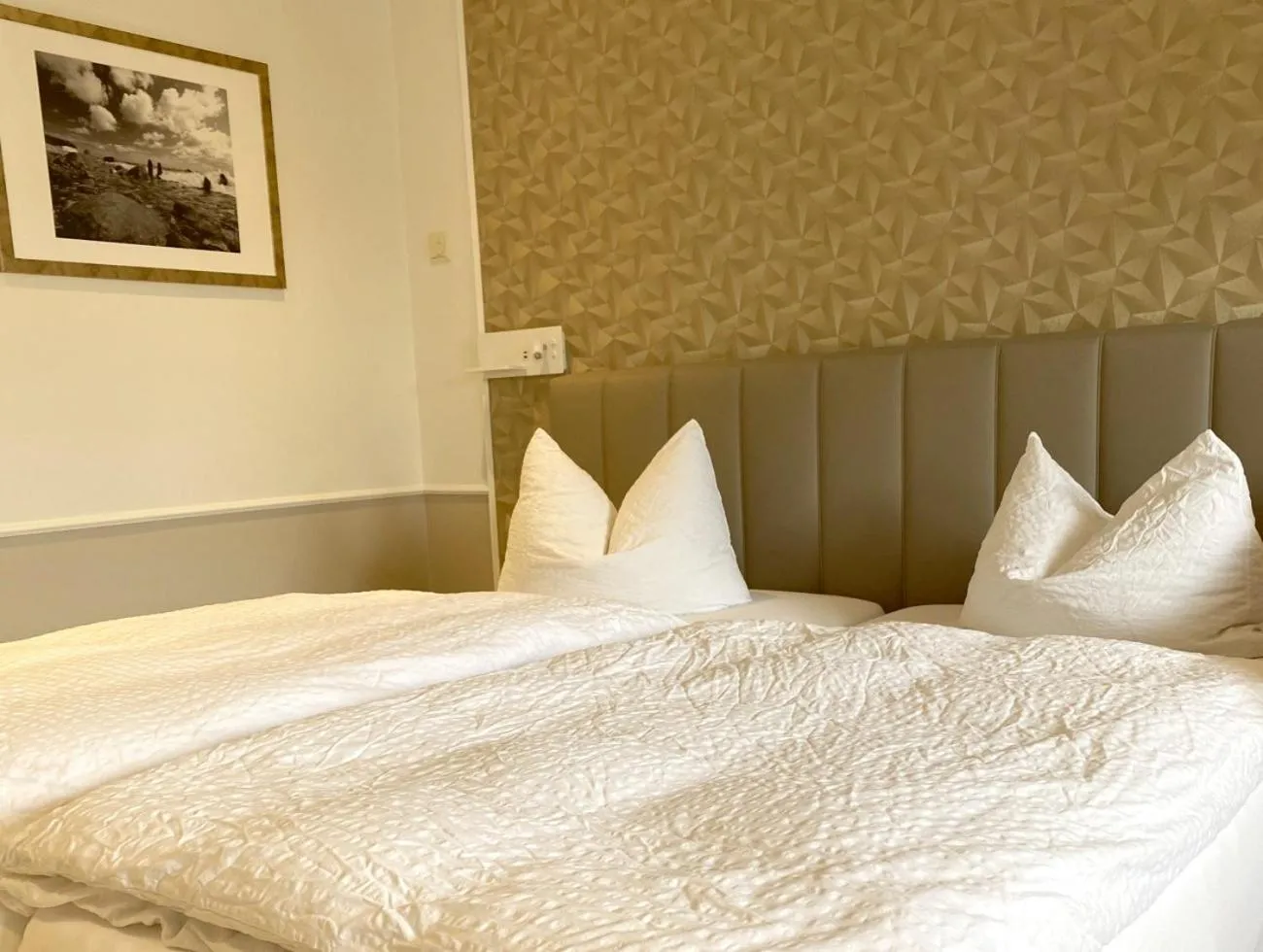 Bed in Hotel zum Hafen