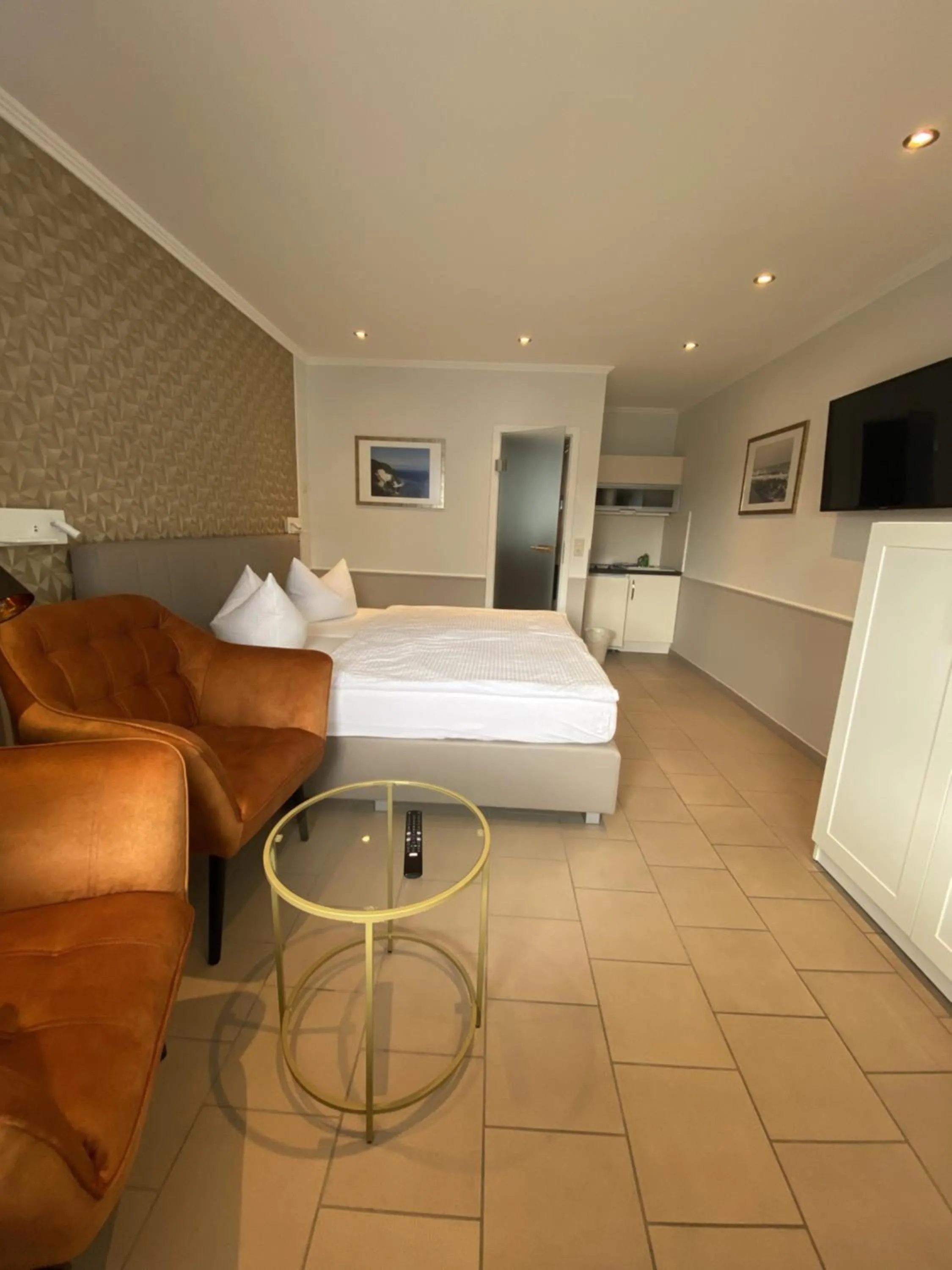 Bed in Hotel zum Hafen