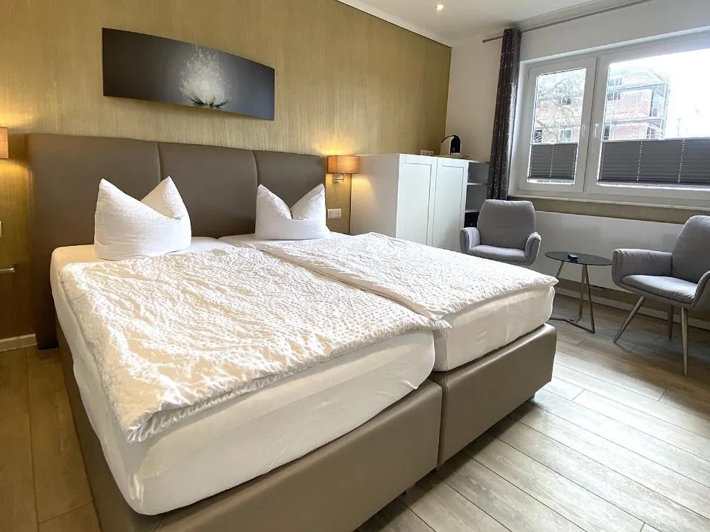 Bed in Hotel zum Hafen