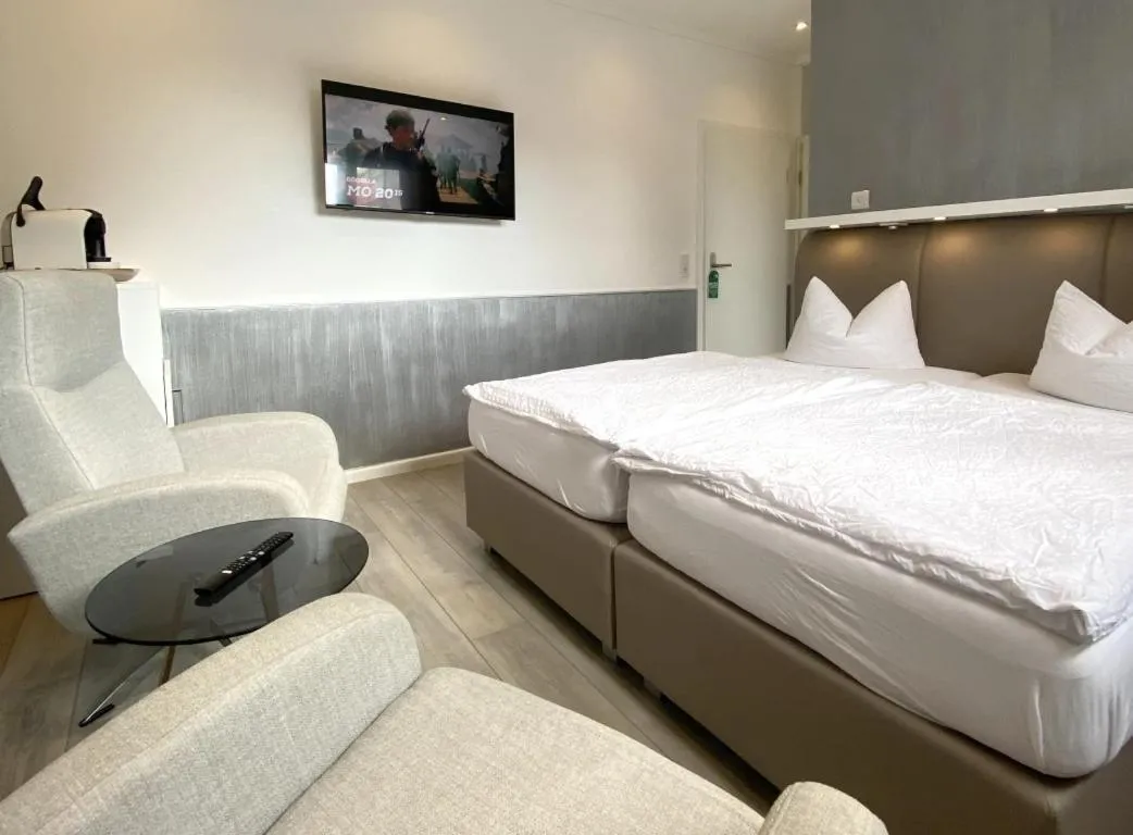 Bed in Hotel zum Hafen