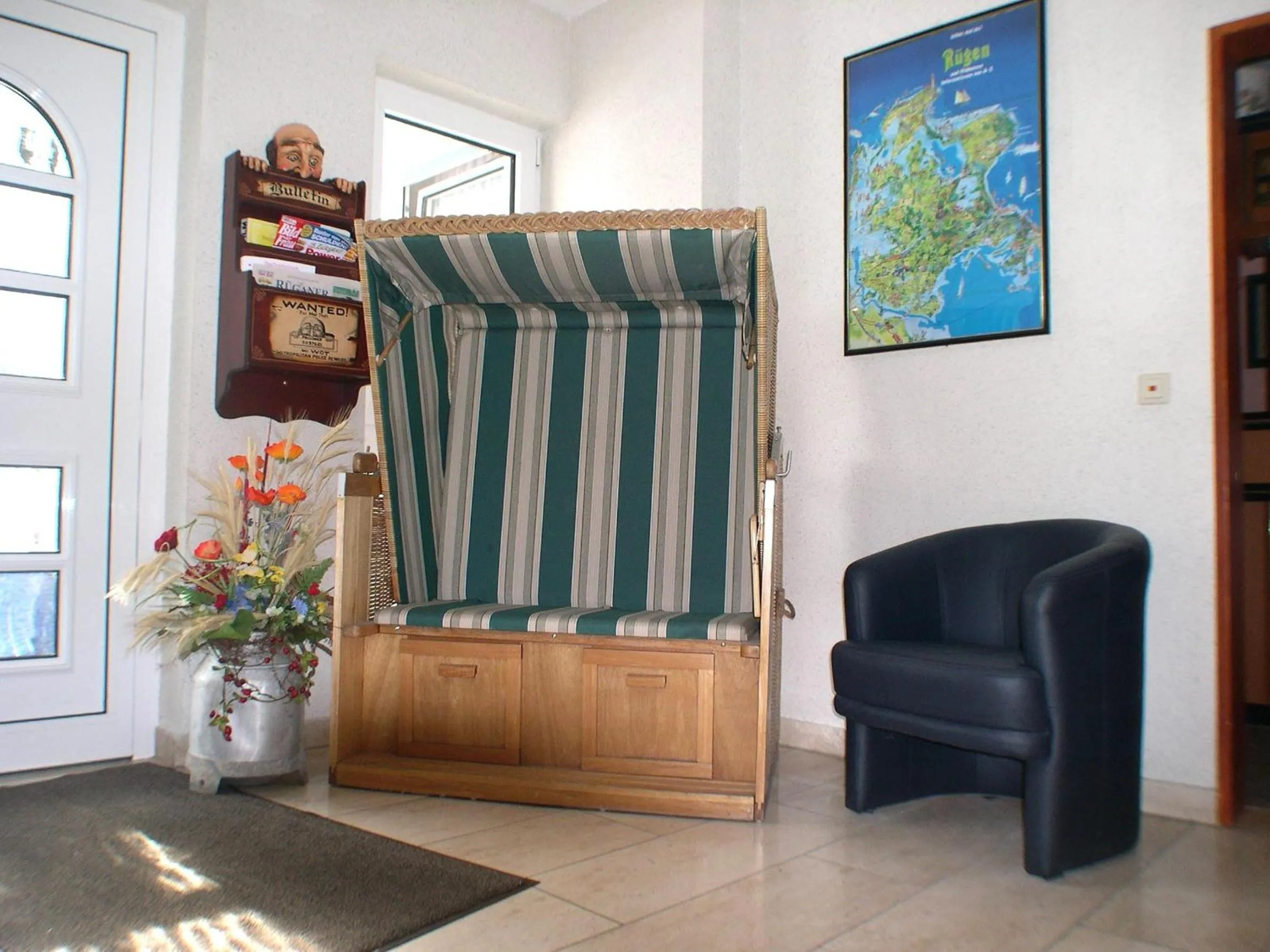 Lobby or reception in Hotel zum Hafen