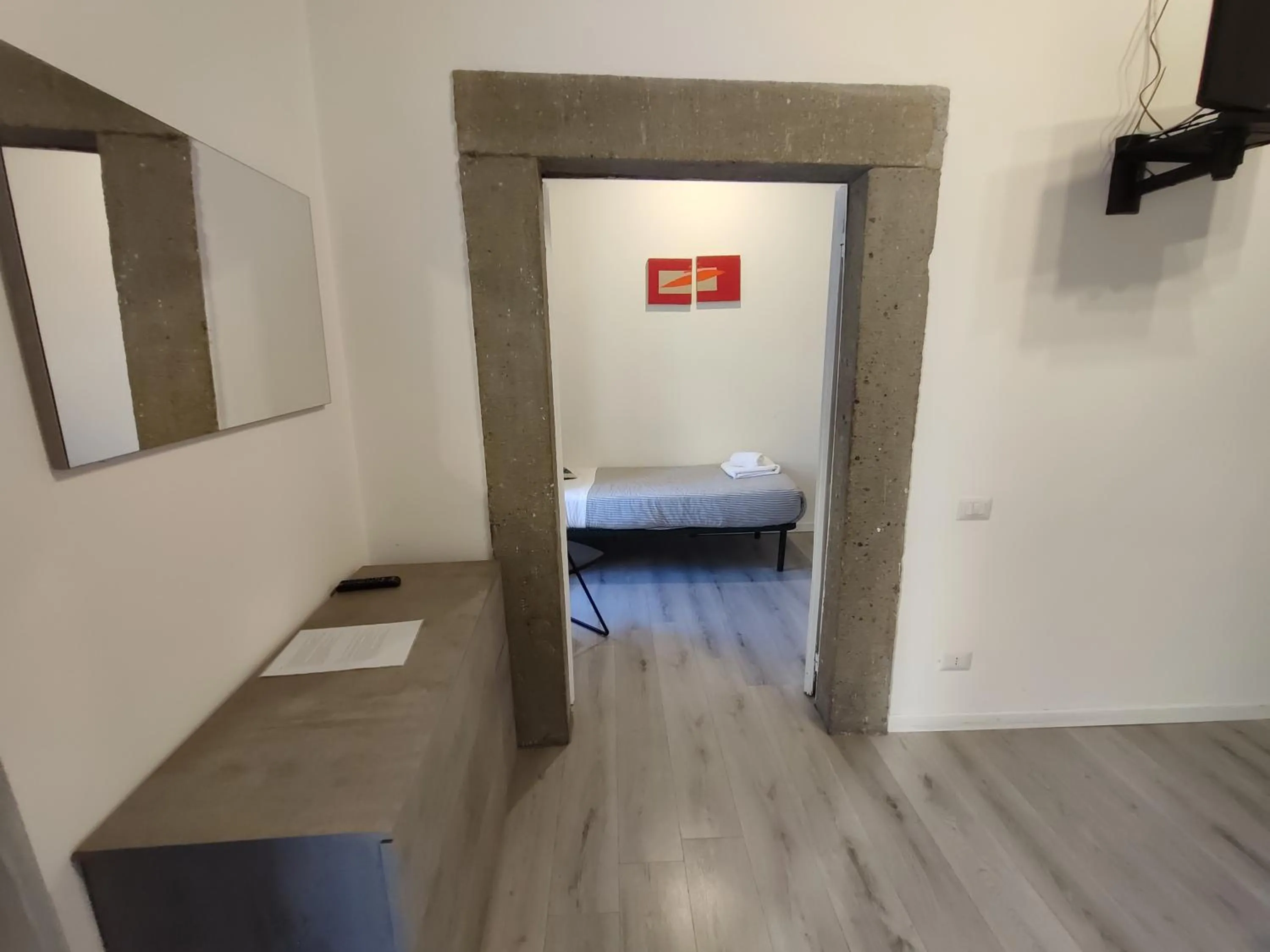 Bed in Giubbonari Street