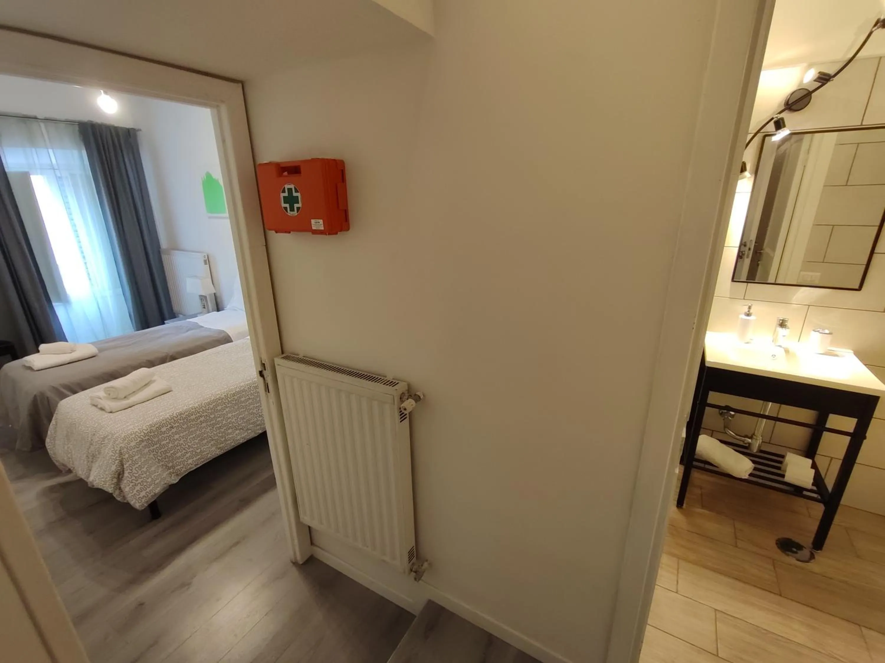 Bed in Giubbonari Street