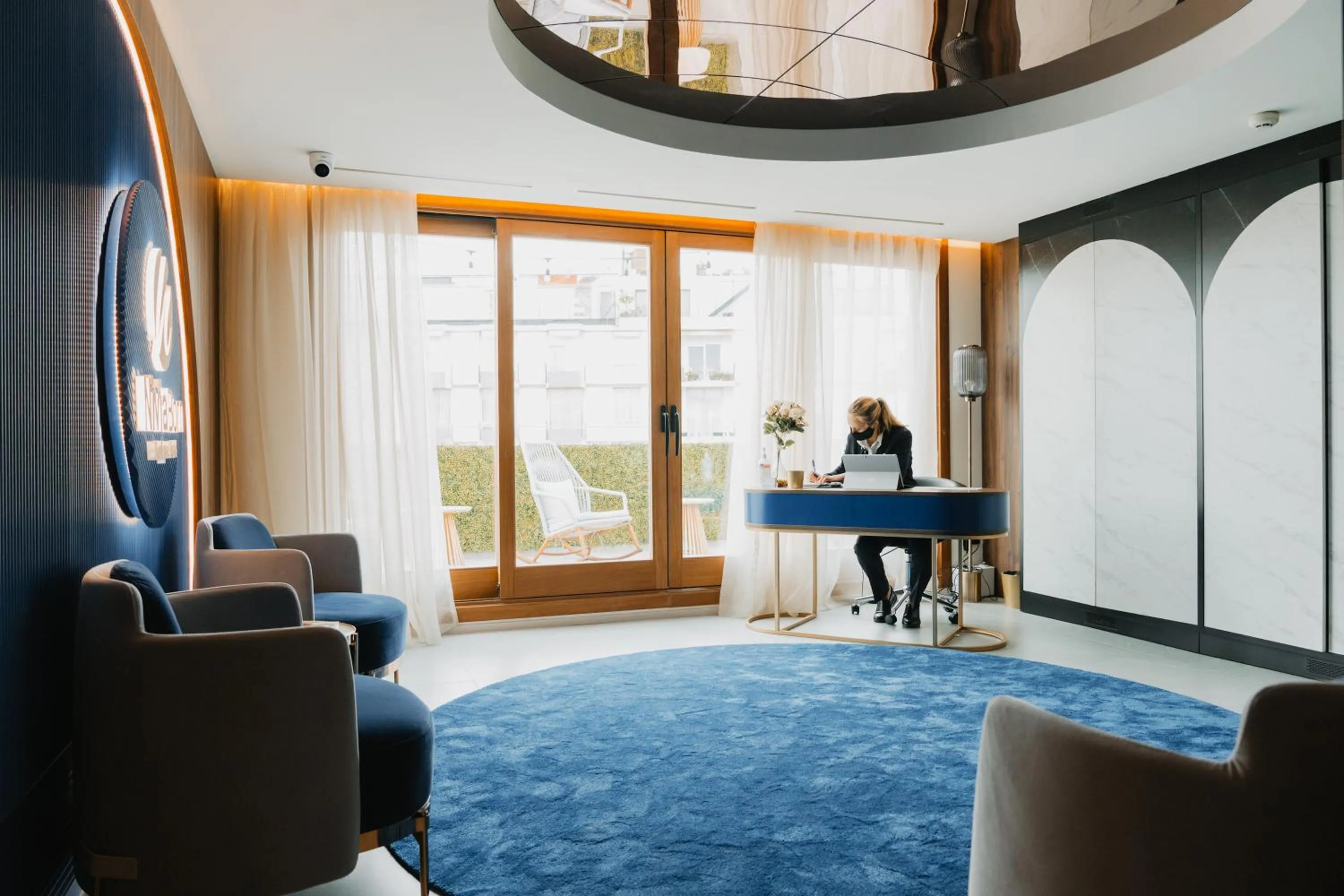 Lobby or reception in Nivia Born Boutique Hotel