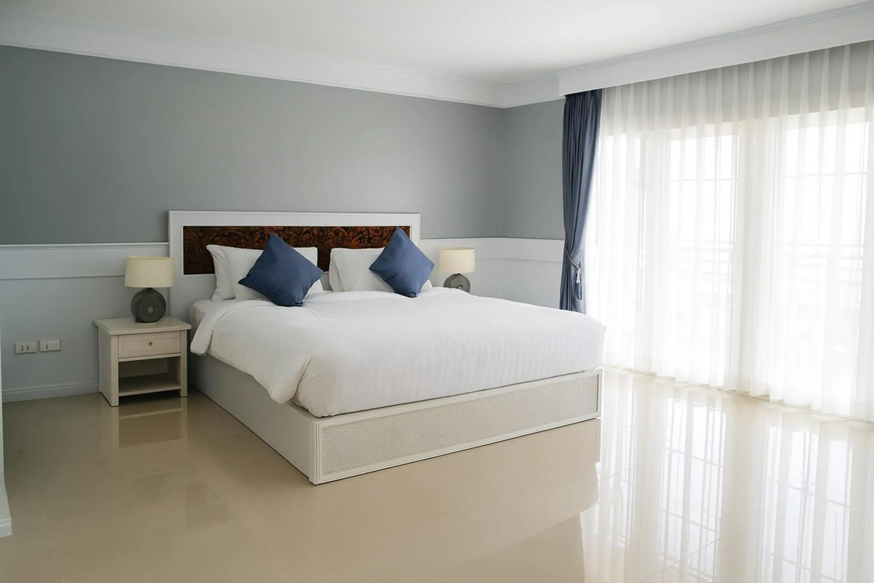 Deluxe Double Room with Balcony in River Breeze Chiangsaen Deluxe Double Room with Balcony in River Breeze Chiangsaen