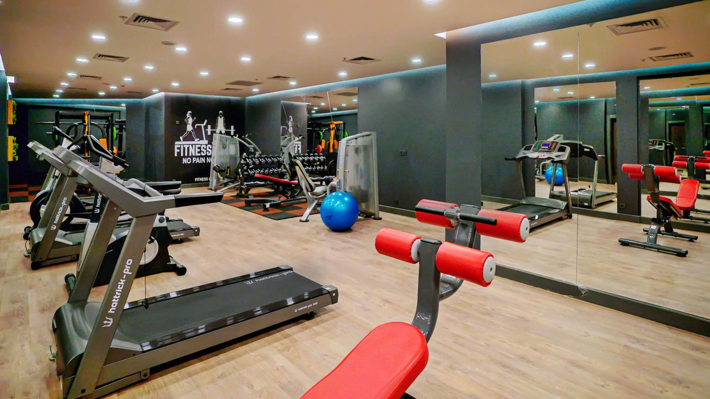 Fitness centre/facilities in Cabir Deluxe Hotel Sapanca