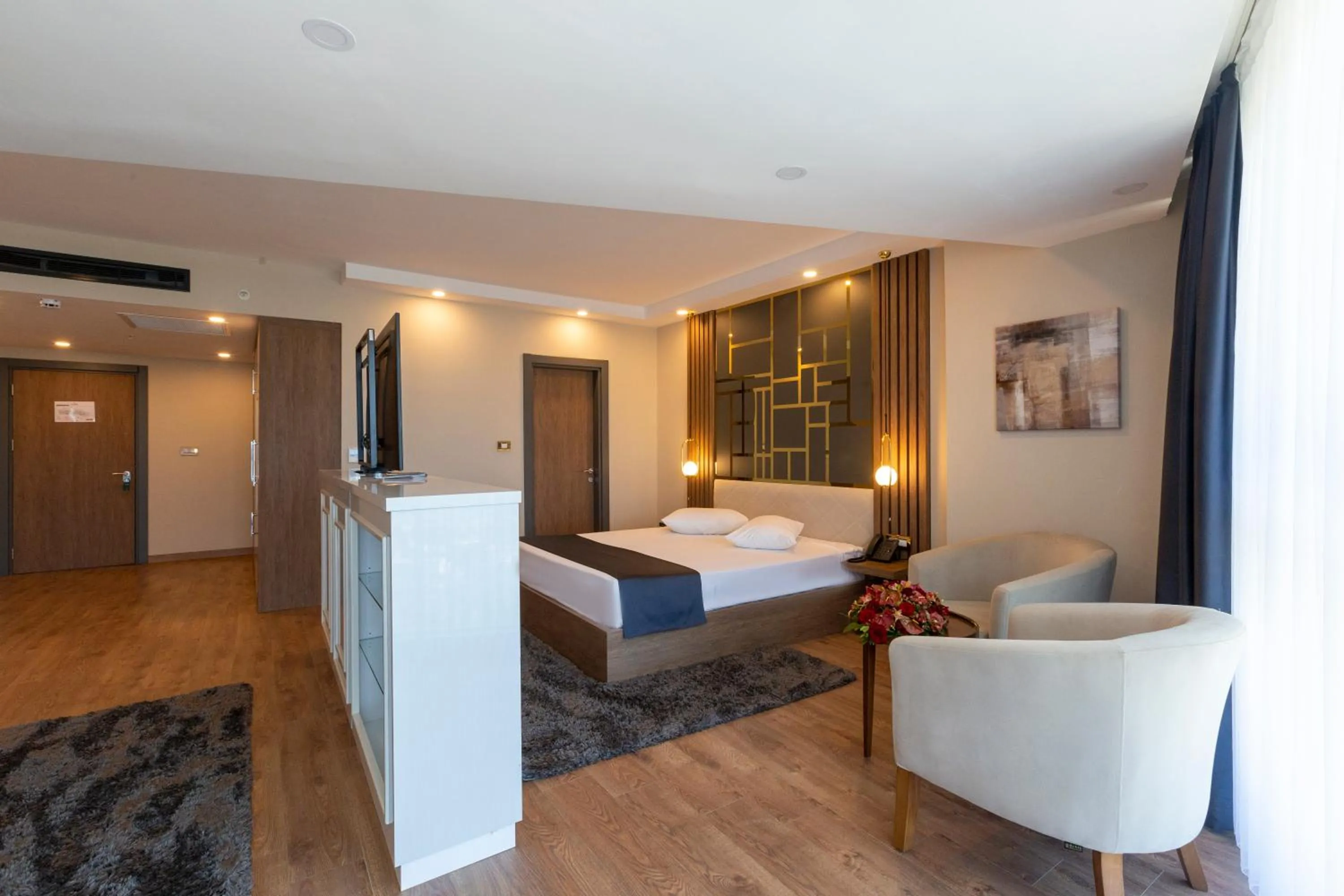 Bed in Cabir Deluxe Hotel Sapanca