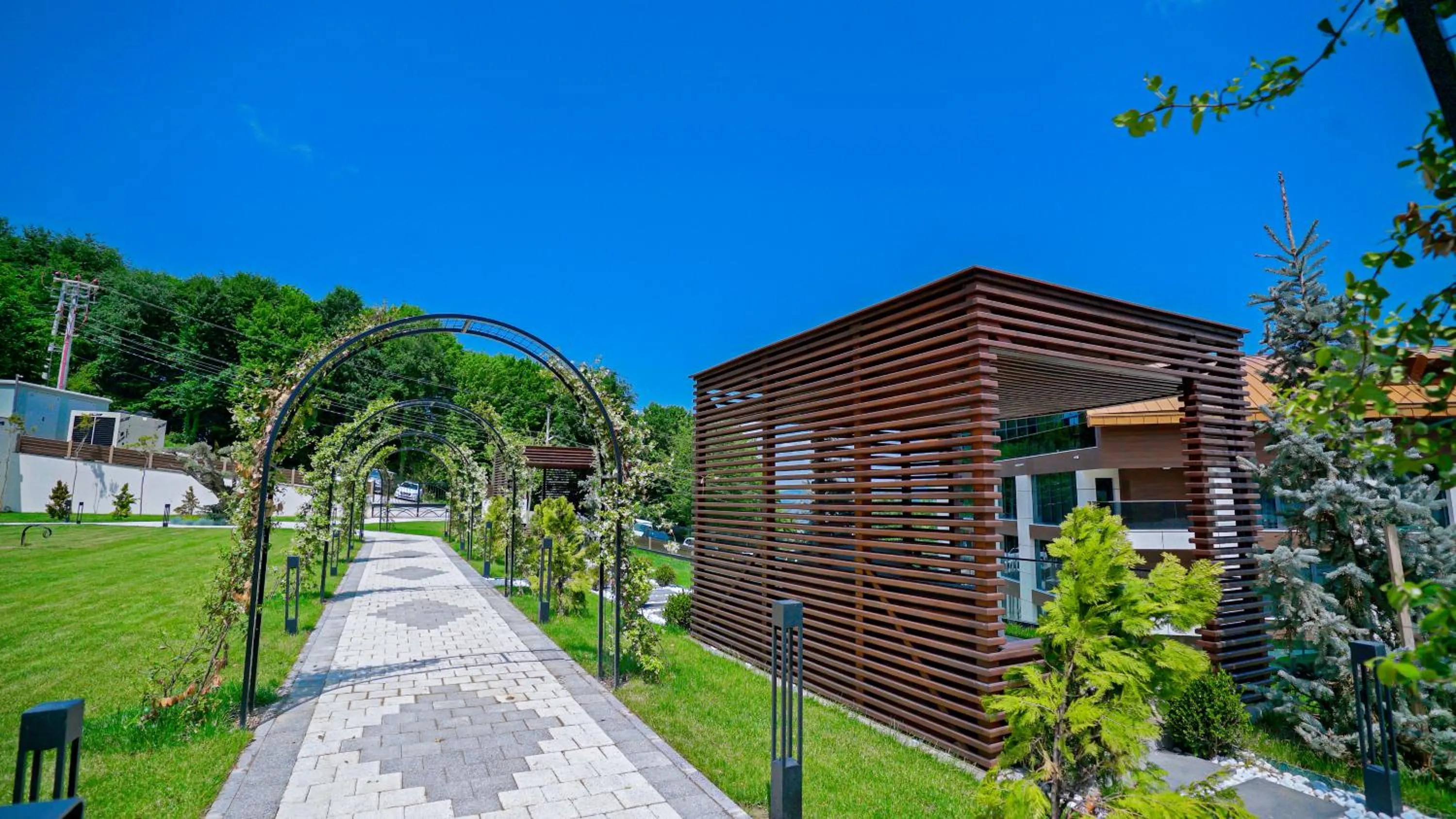 Garden in Cabir Deluxe Hotel Sapanca