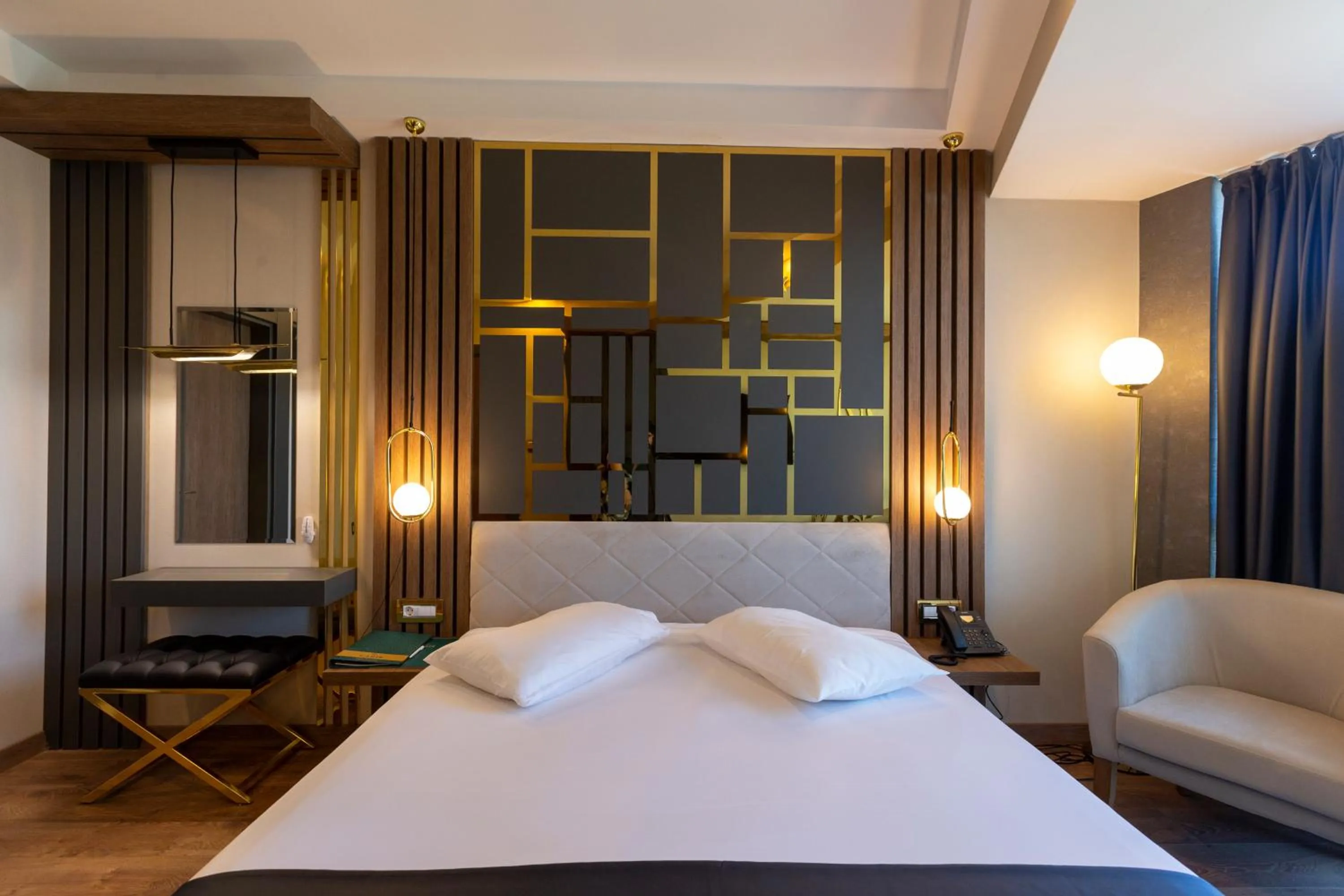 Bed in Cabir Deluxe Hotel Sapanca