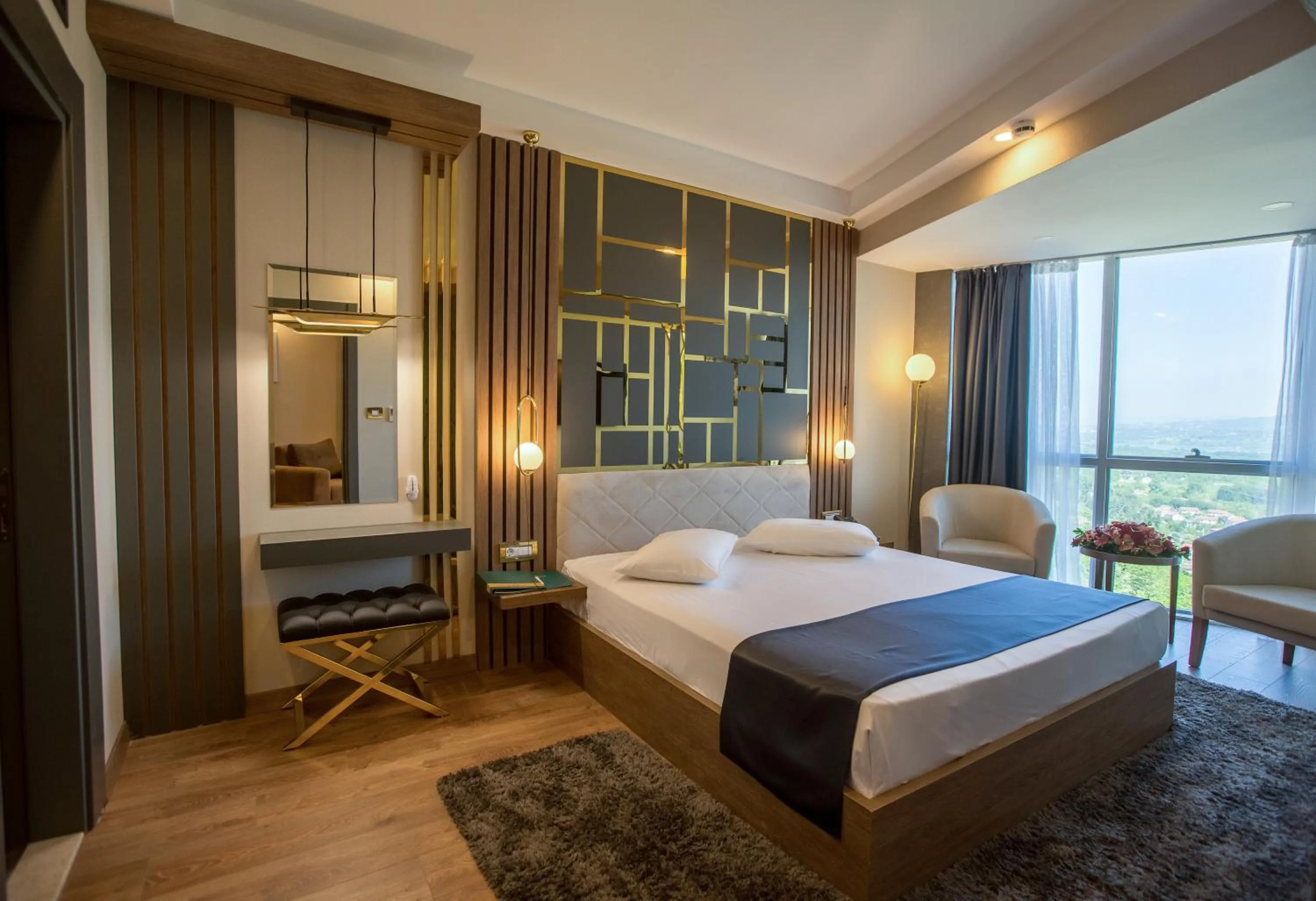 Bed in Cabir Deluxe Hotel Sapanca