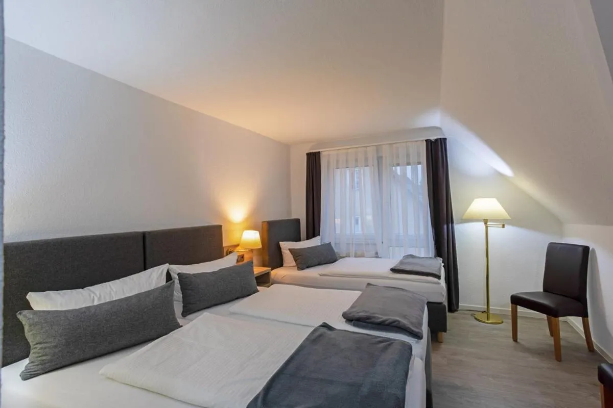 Bed in Hotel Freihof