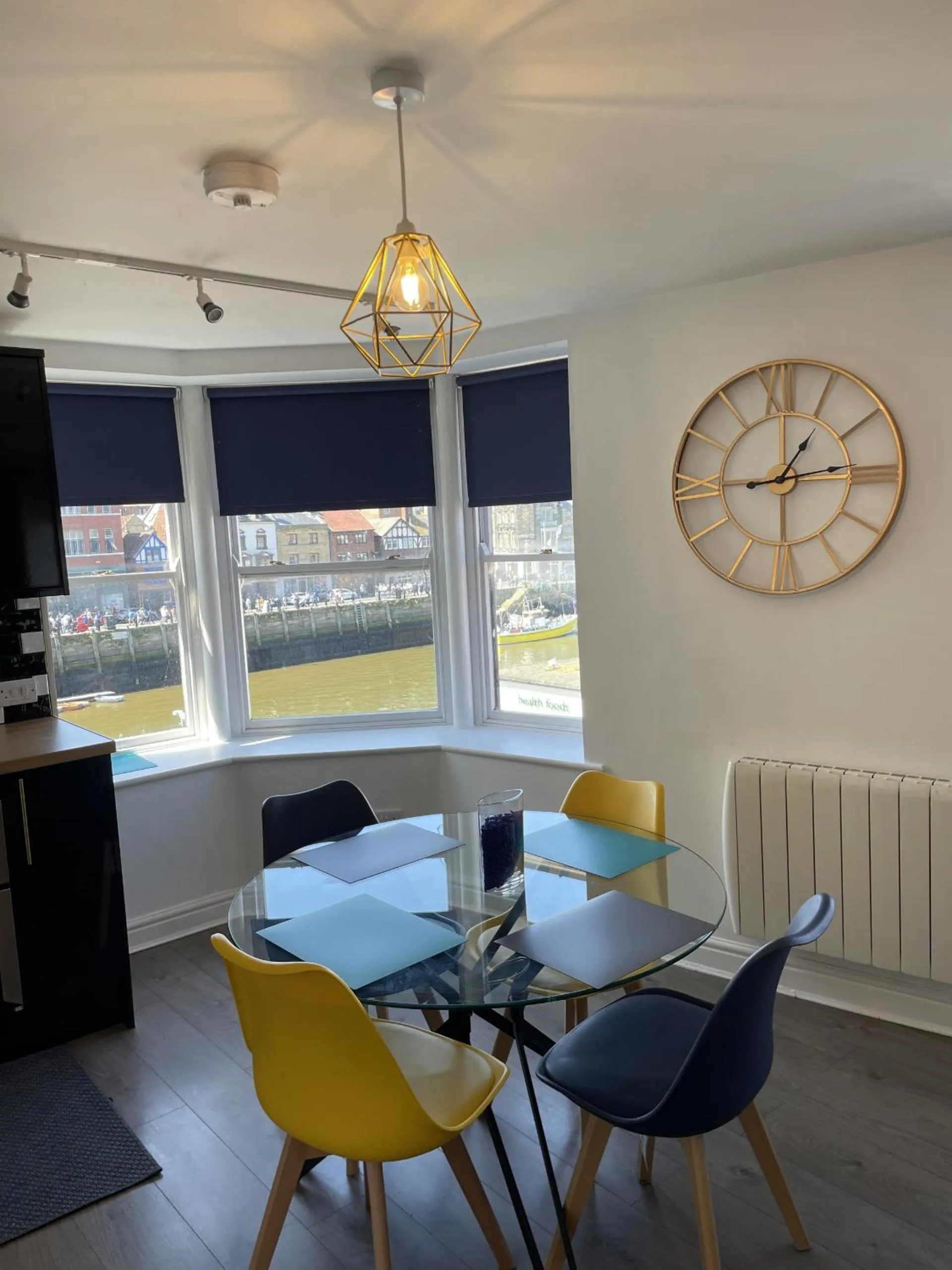 Dining area in Whitby Bridge Luxury Apartments