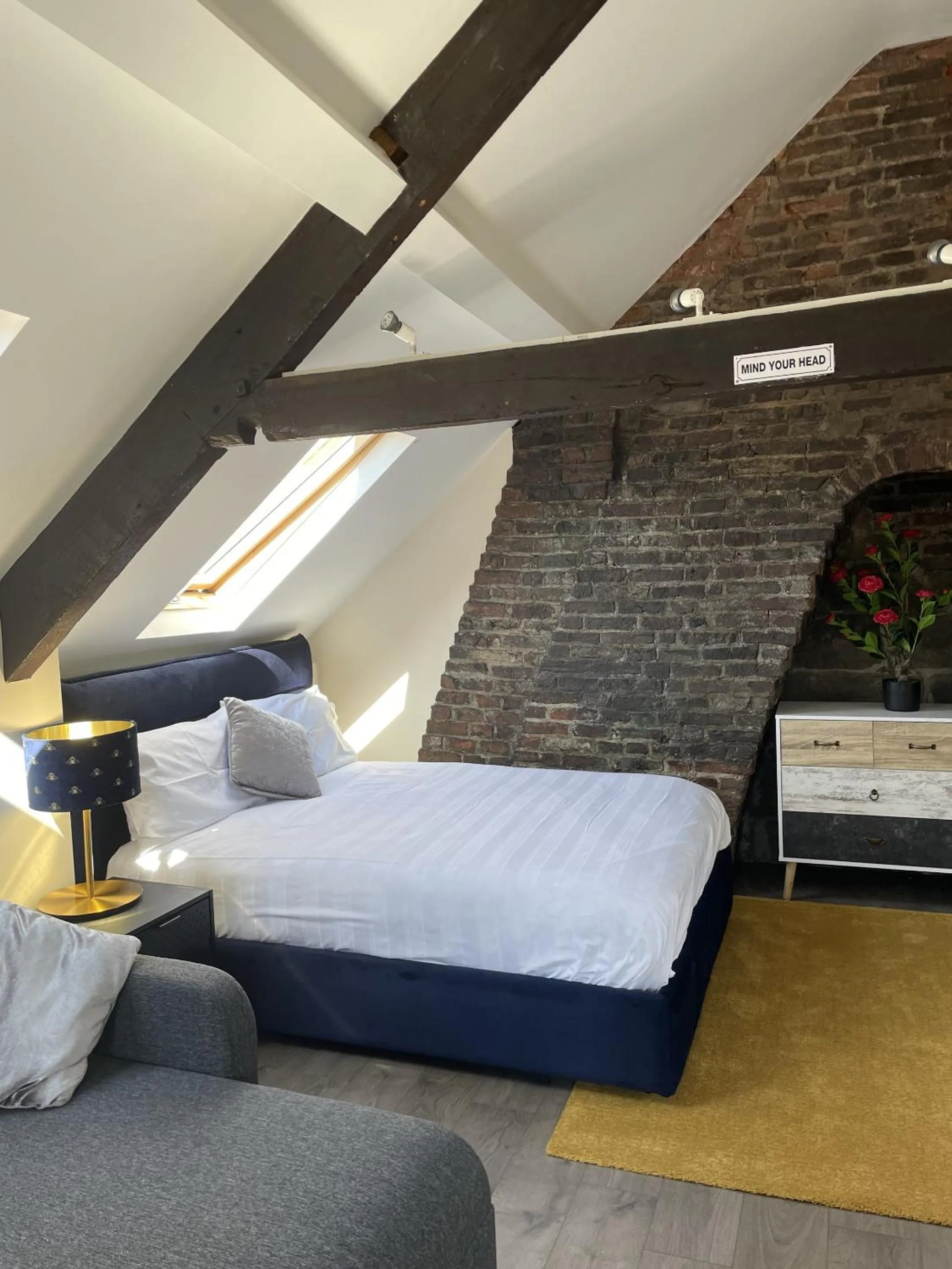 Bedroom, Bed in Whitby Bridge Luxury Apartments