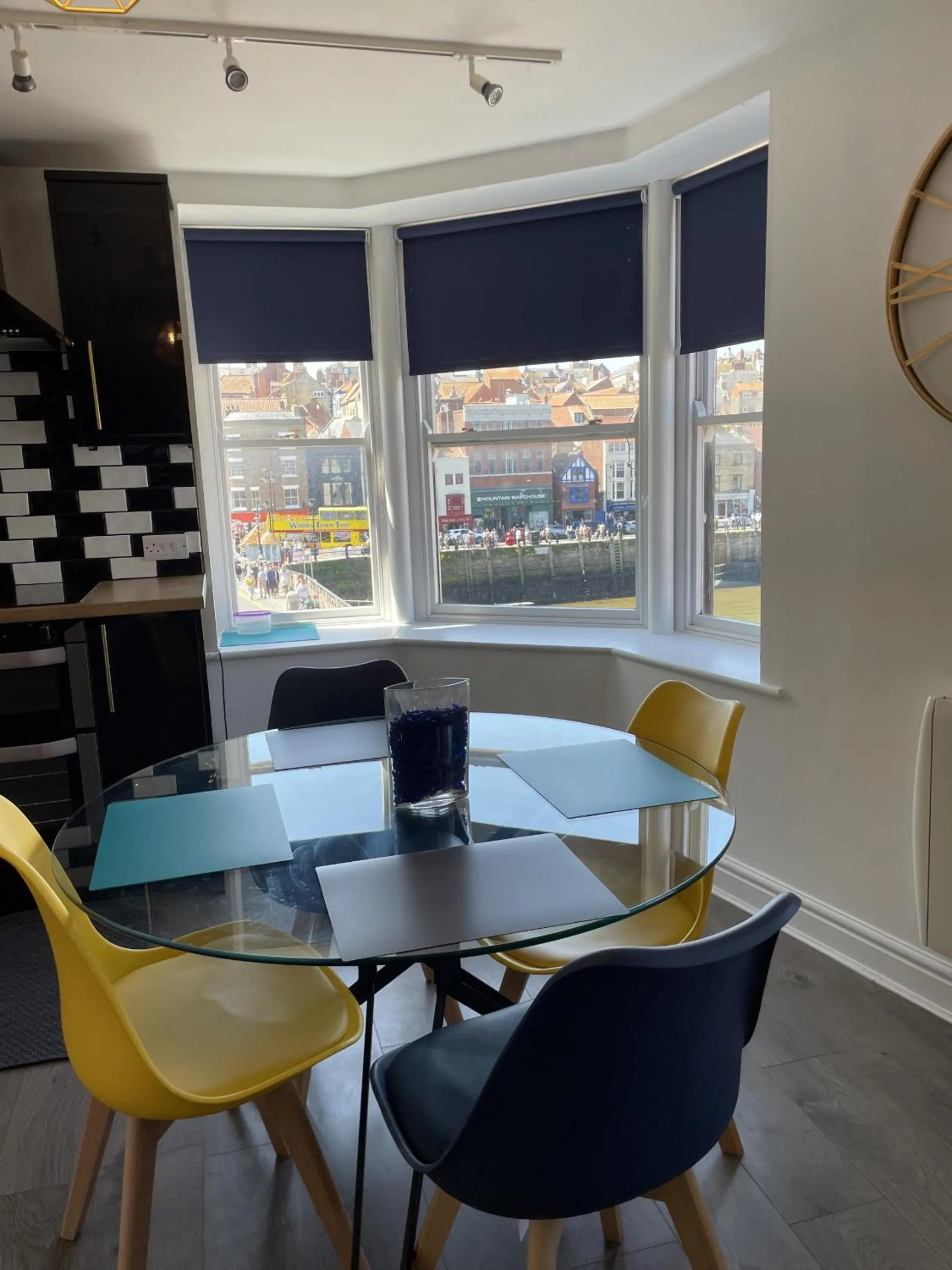 Dining area in Whitby Bridge Luxury Apartments