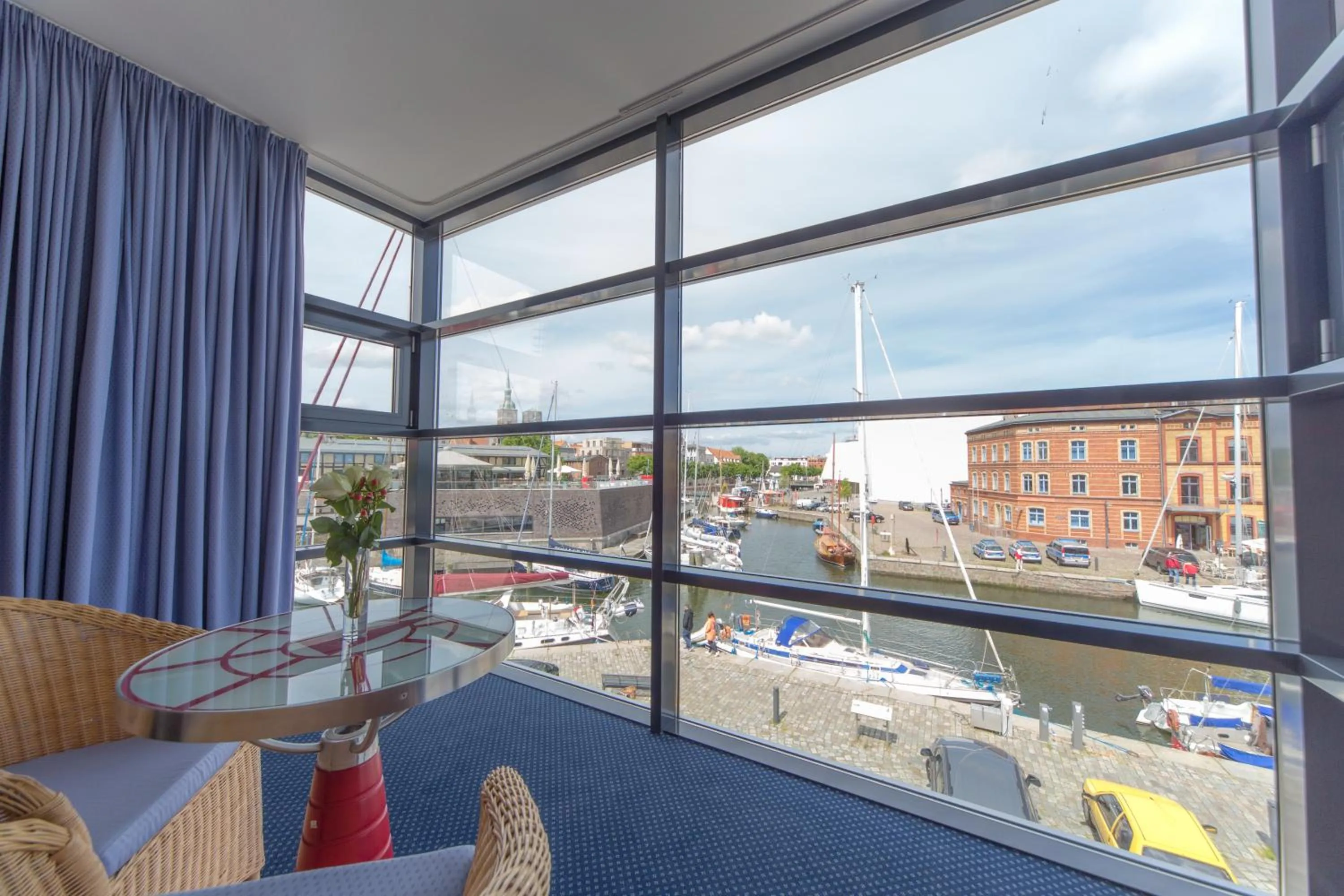 View (from property/room) in Hotel Kontorhaus Stralsund