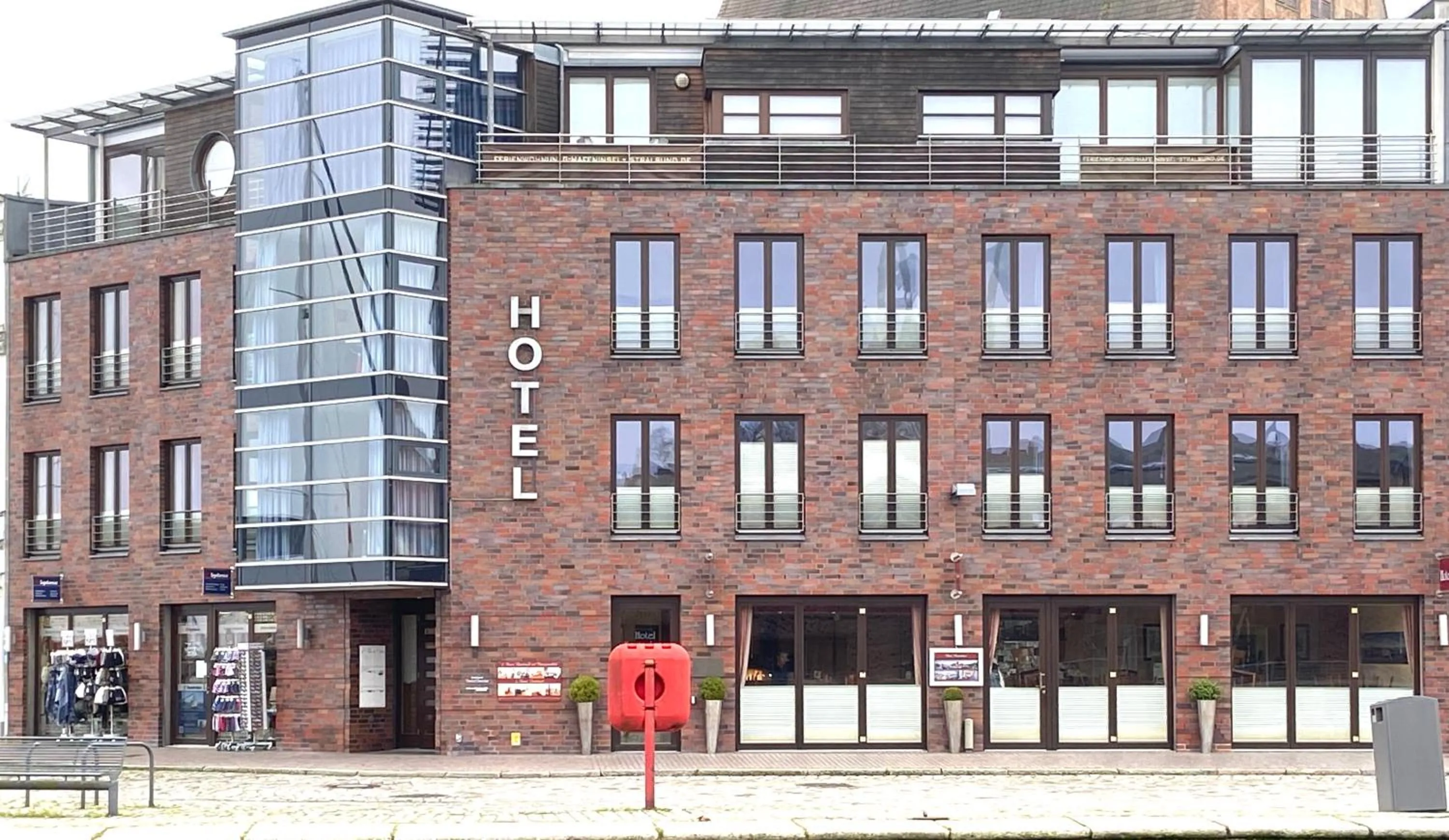 Property building in Hotel Kontorhaus Stralsund