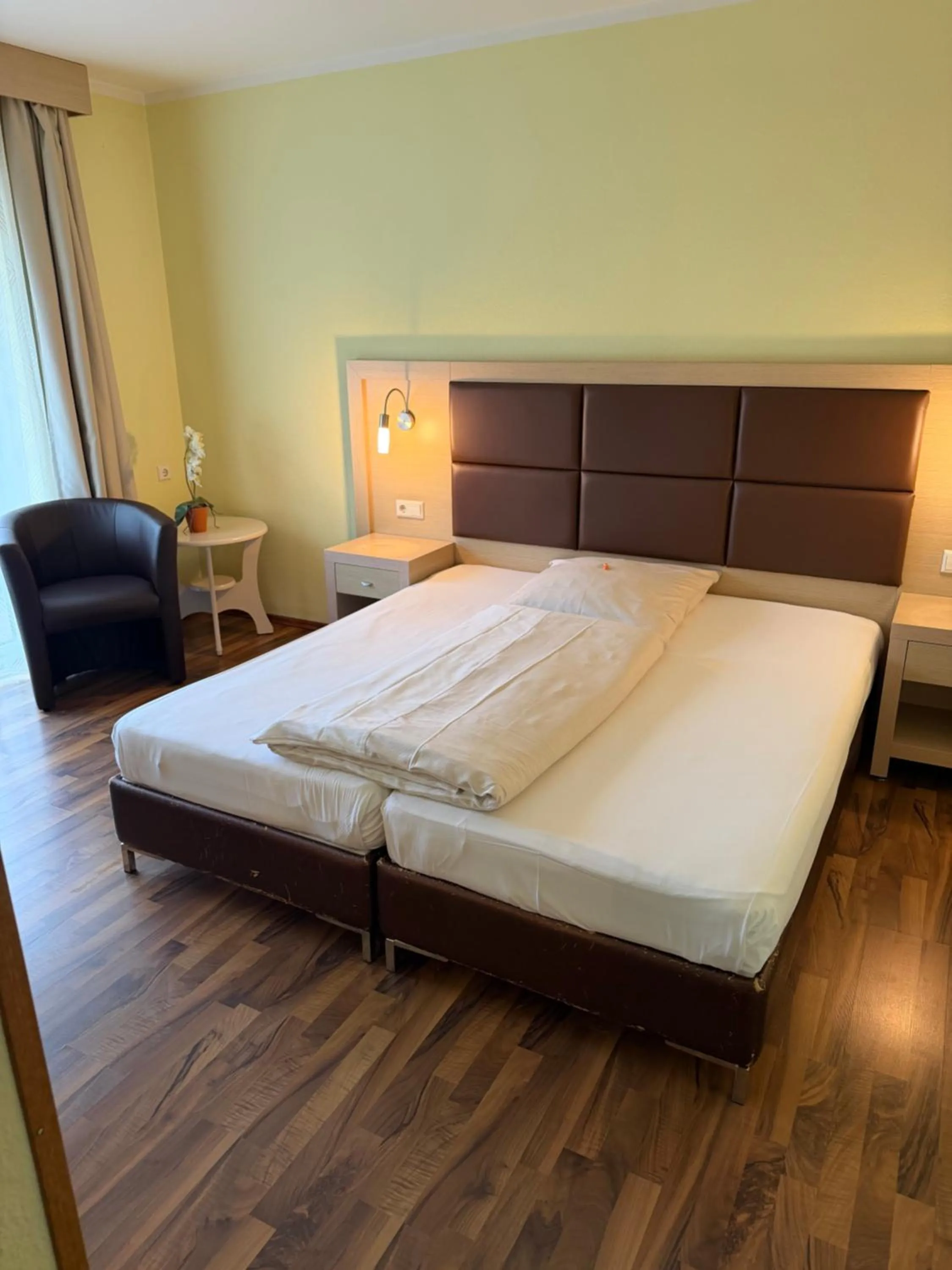 Bed in Hotel Tannenhof