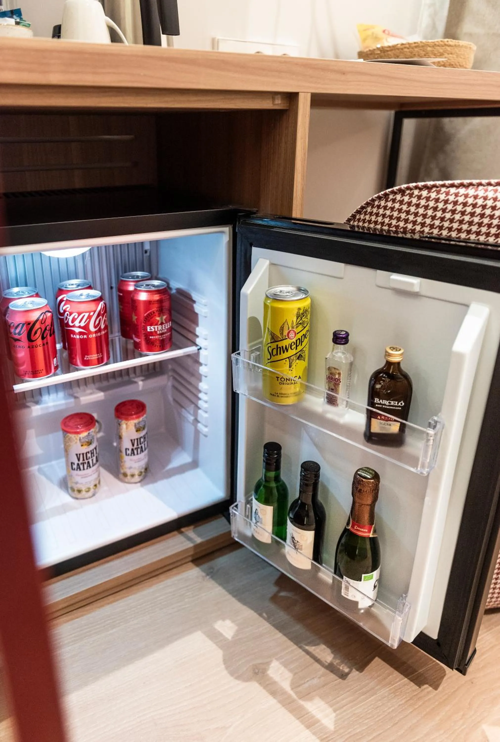minibar in Hotel California