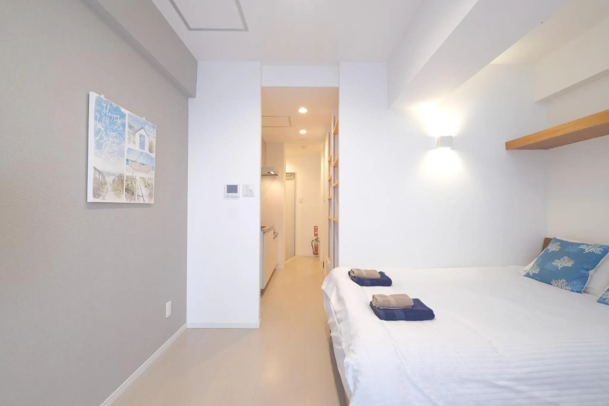 Bed in Good Life Apartment - Vacation STAY 08485v