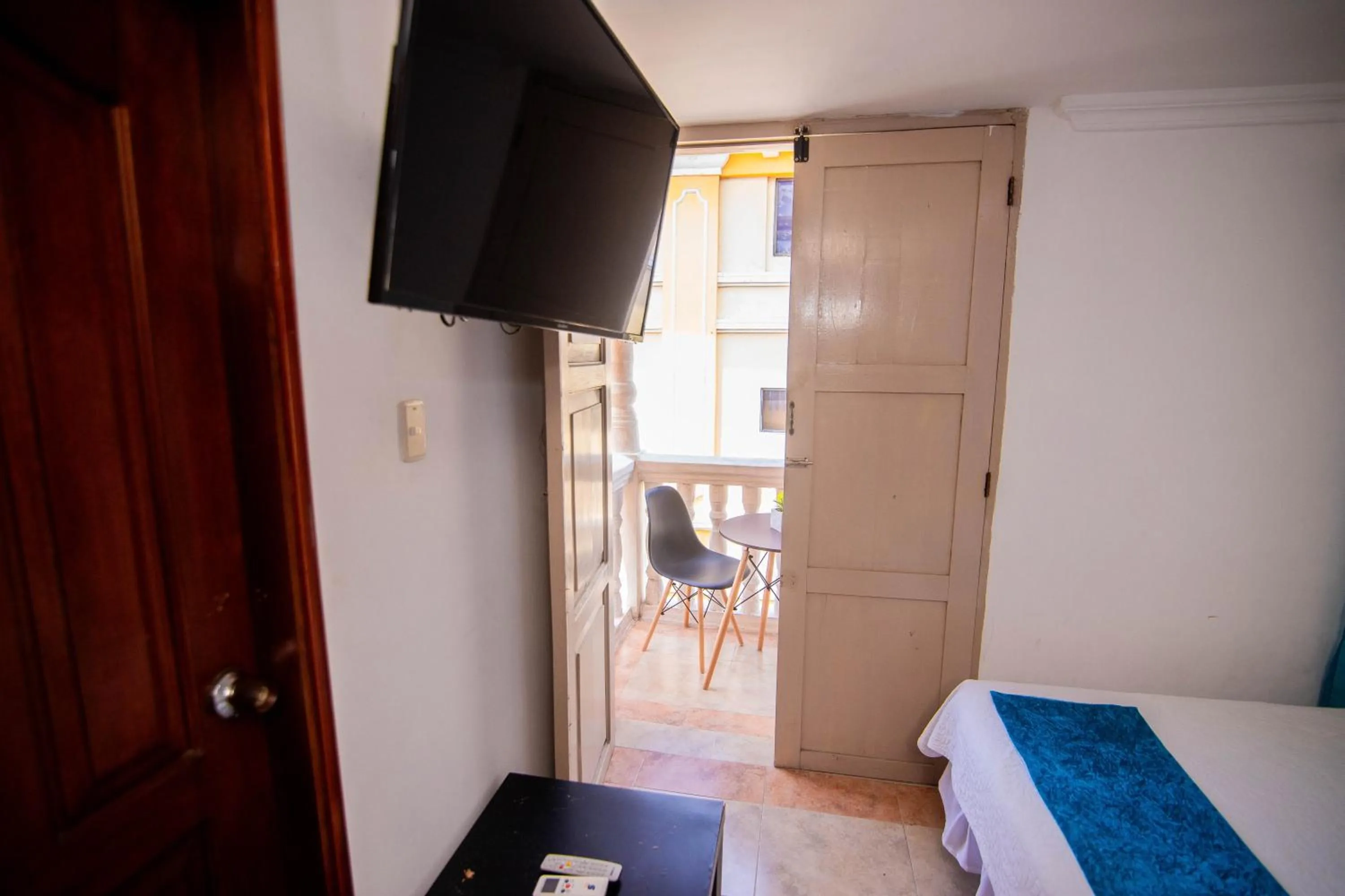 Decorative detail, Bed in Hotel Marie Real Cartagena