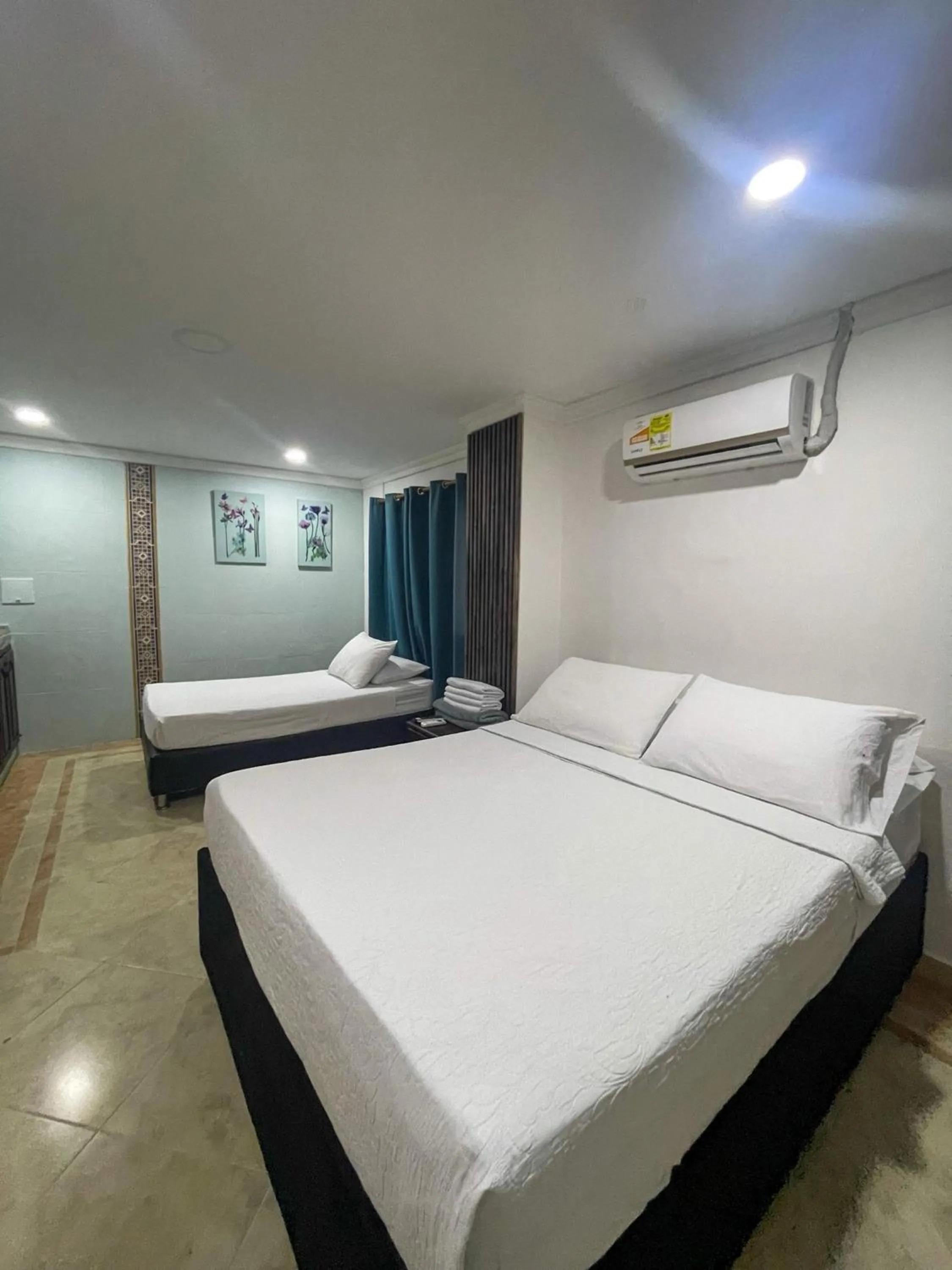 Bed in Hotel Marie Real Cartagena