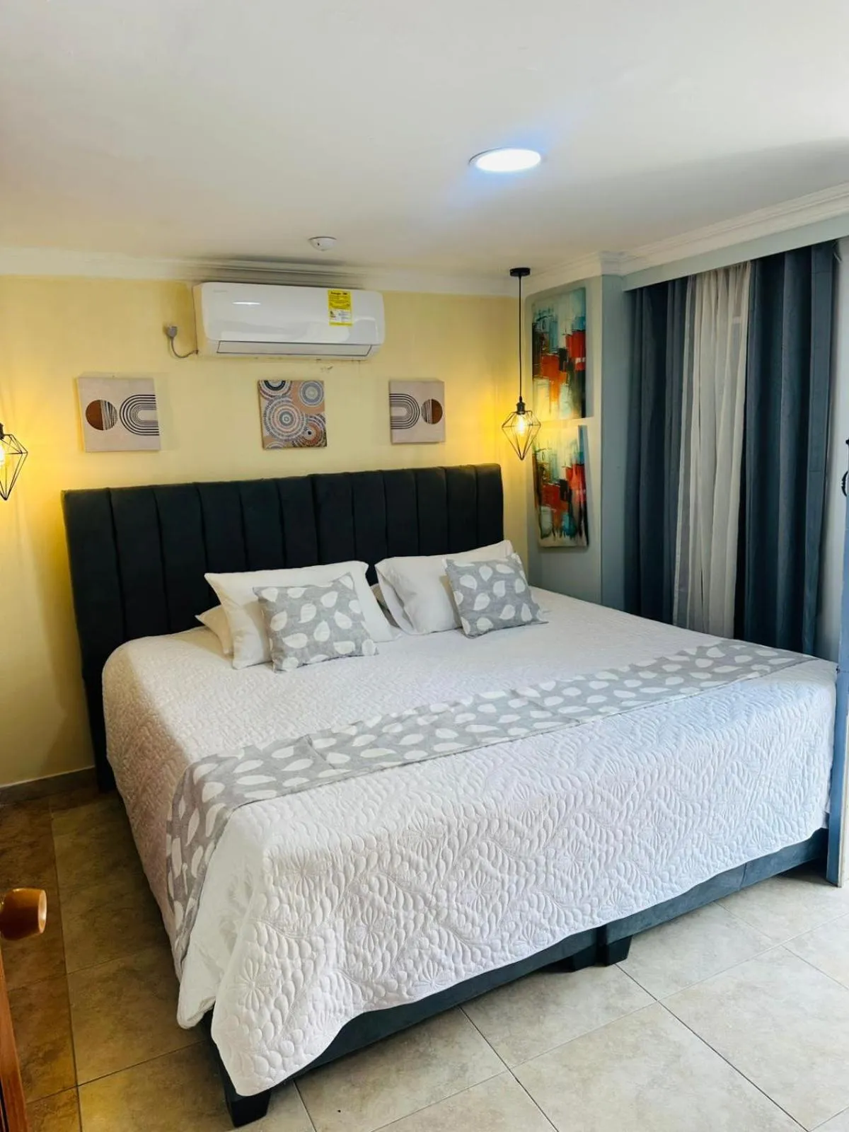 Bed in Hotel Marie Real Cartagena