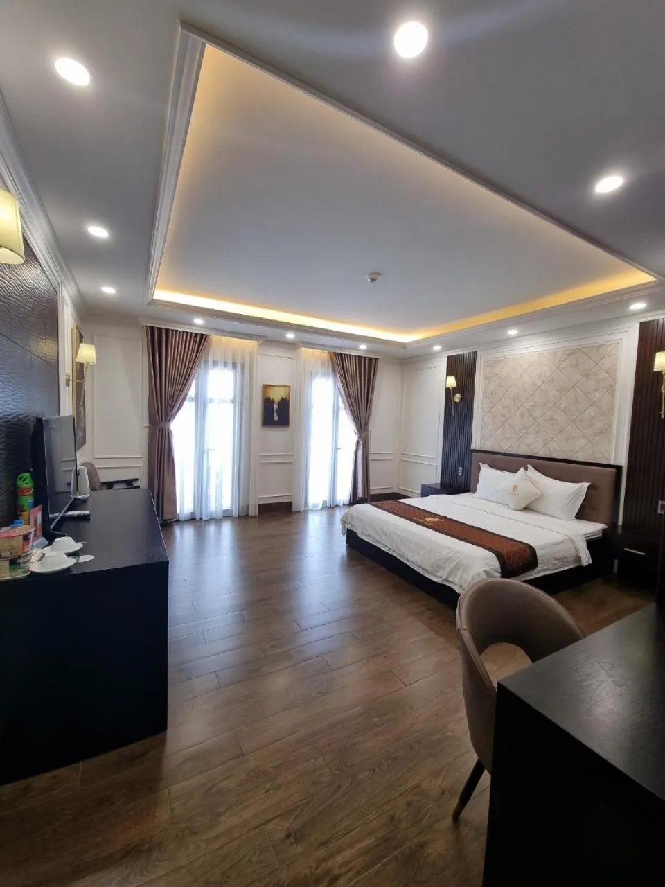 Photo of the whole room, Bed in Hotel Trí Lê