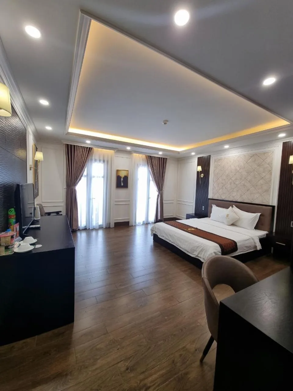 Photo of the whole room, Bed in Hotel Trí Lê